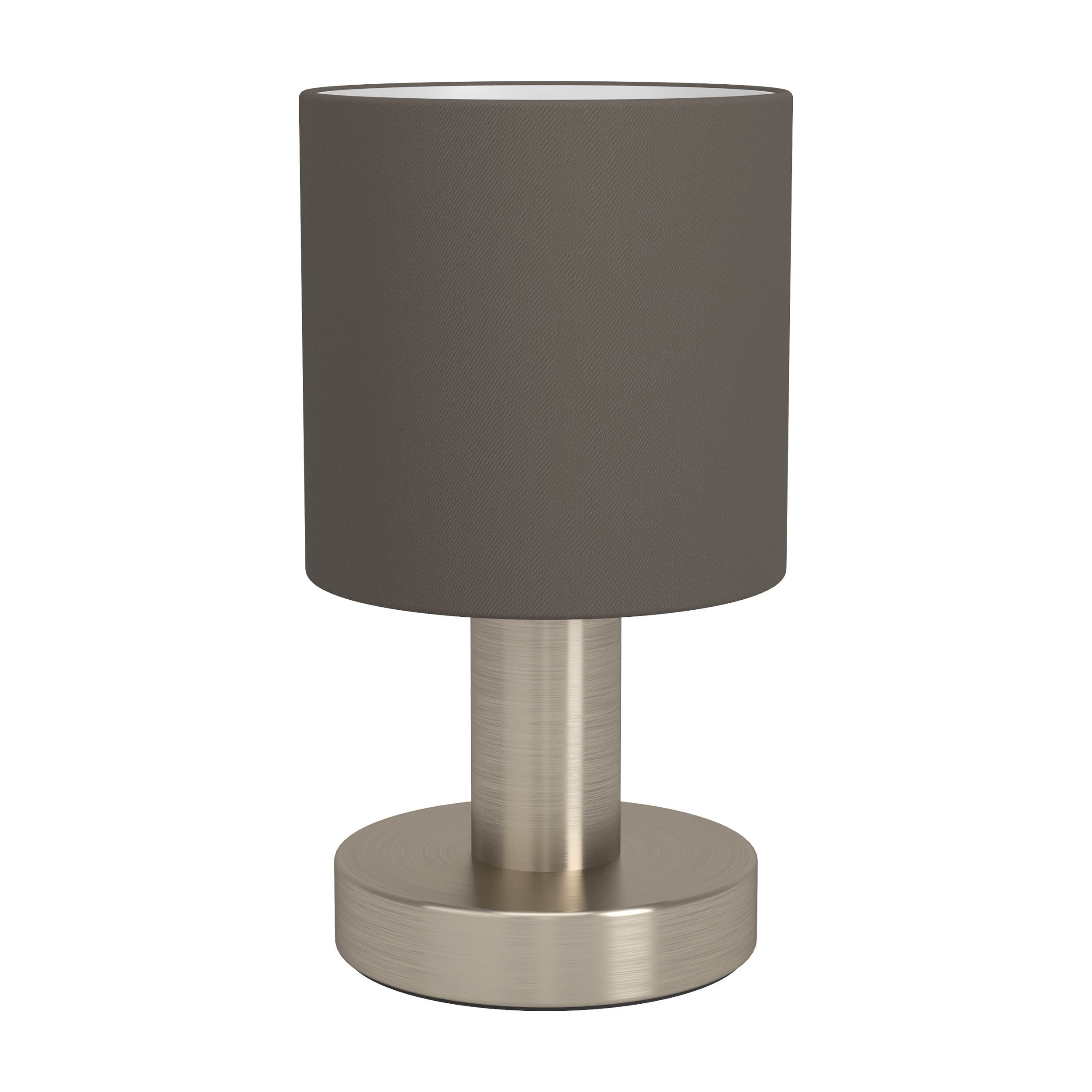 EGLO Montetto Black Fabric & Steel Classic Table Lamp 31842