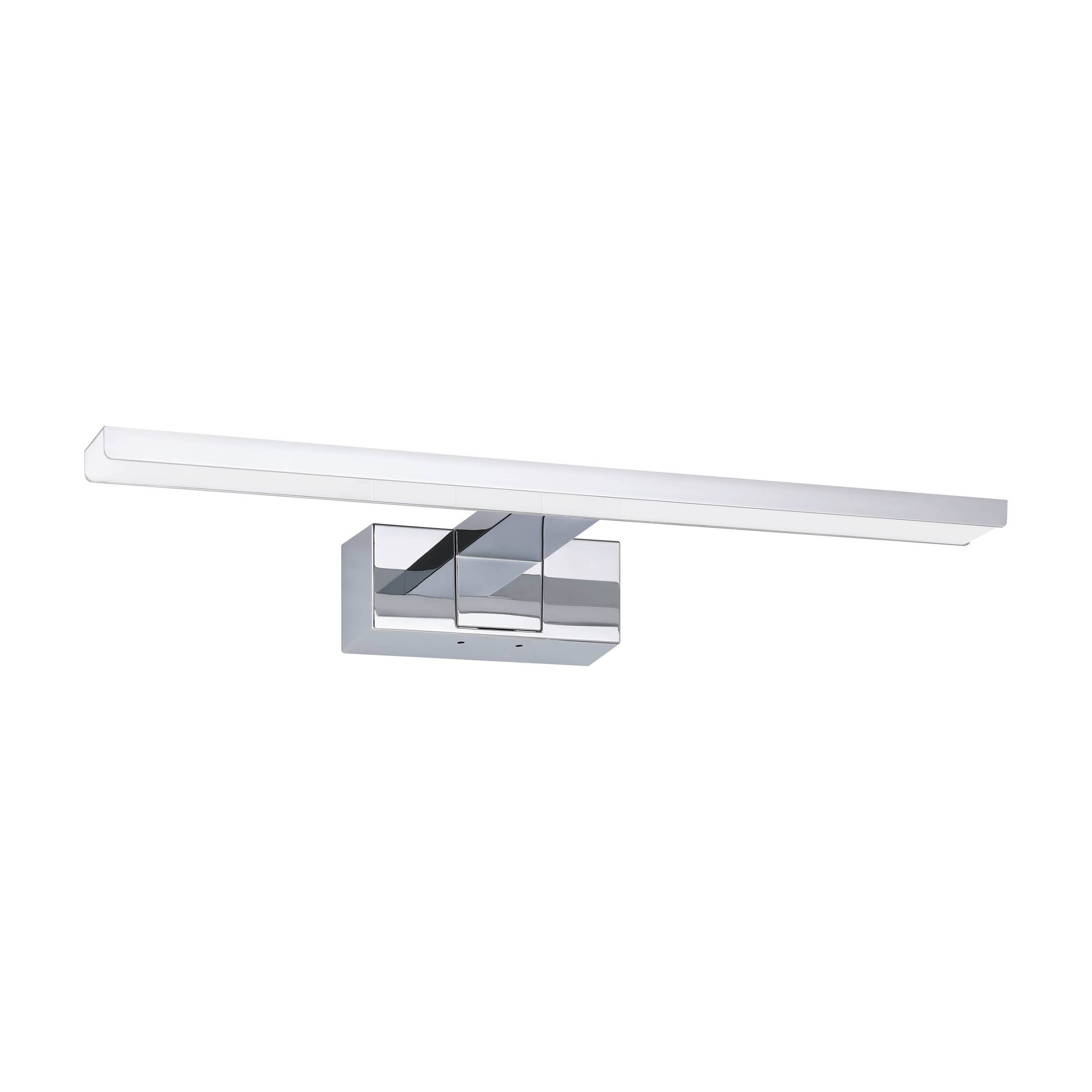 EGLO Conettilla Mirror Light Chrome 60 cm Horizontal LED Bathroom Light with CCT and IP44