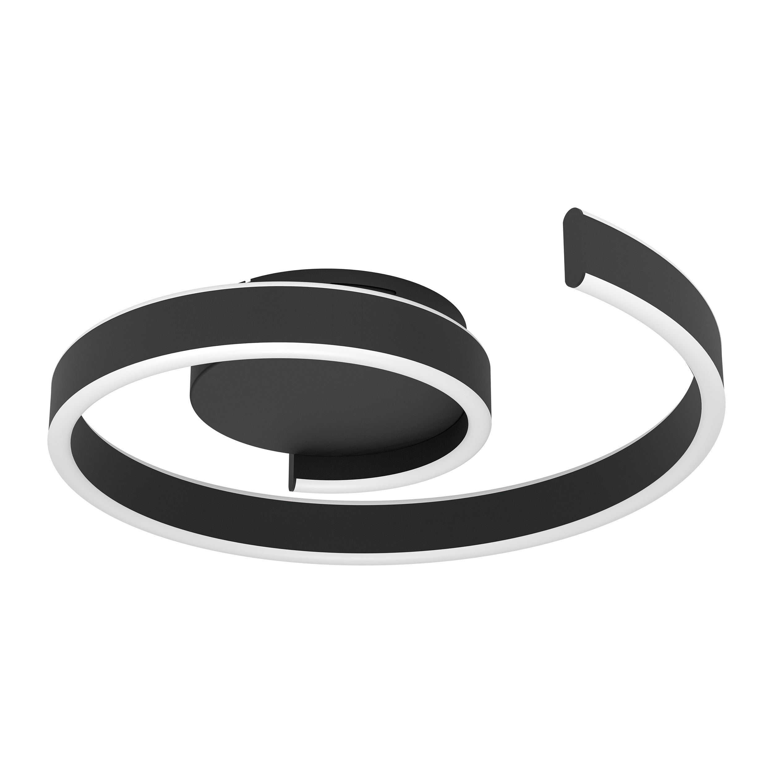 EGLO Andabaia-X Black Flush Ceiling Light