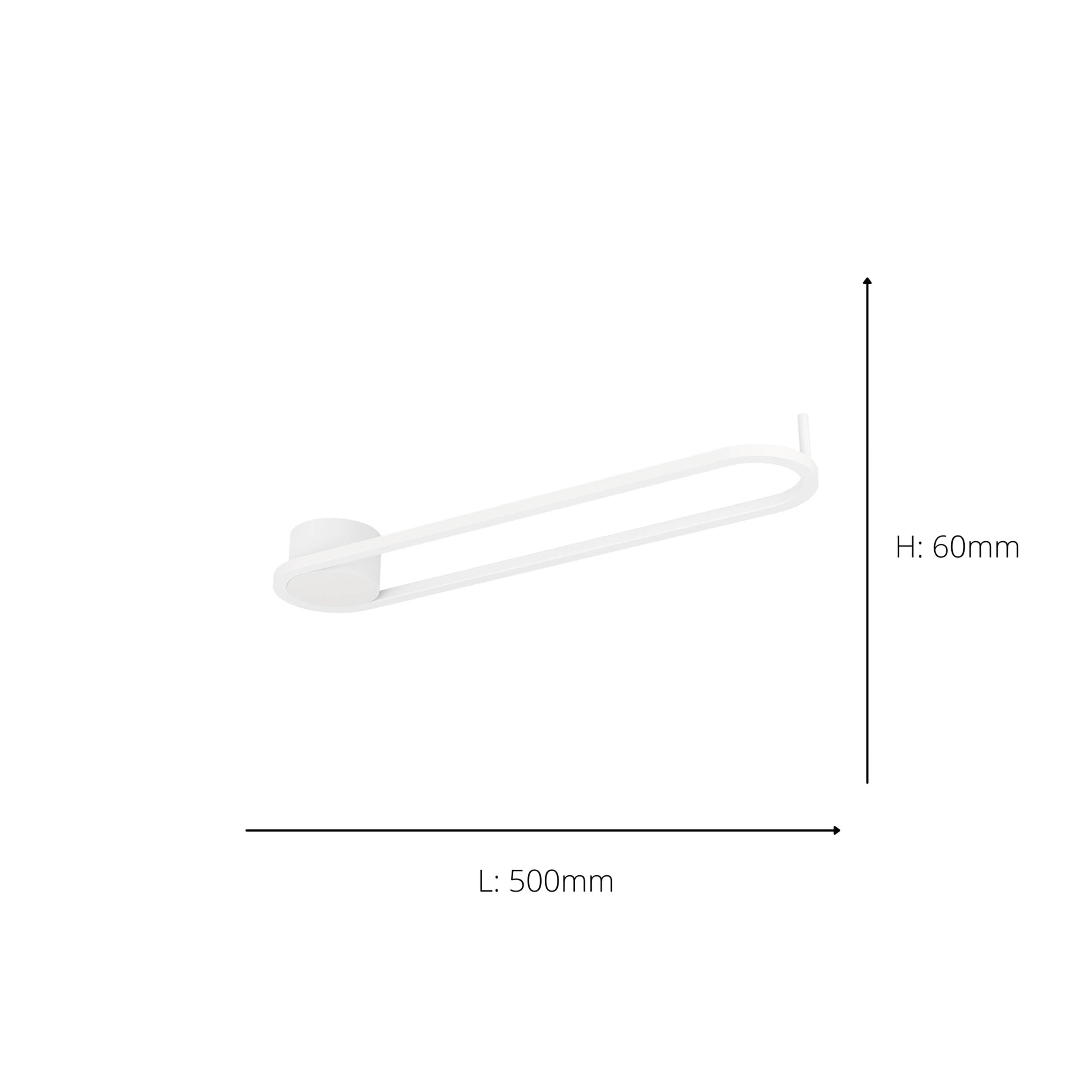 EGLO Collecorvino White Steel & Aluminum LED Ceiling Light