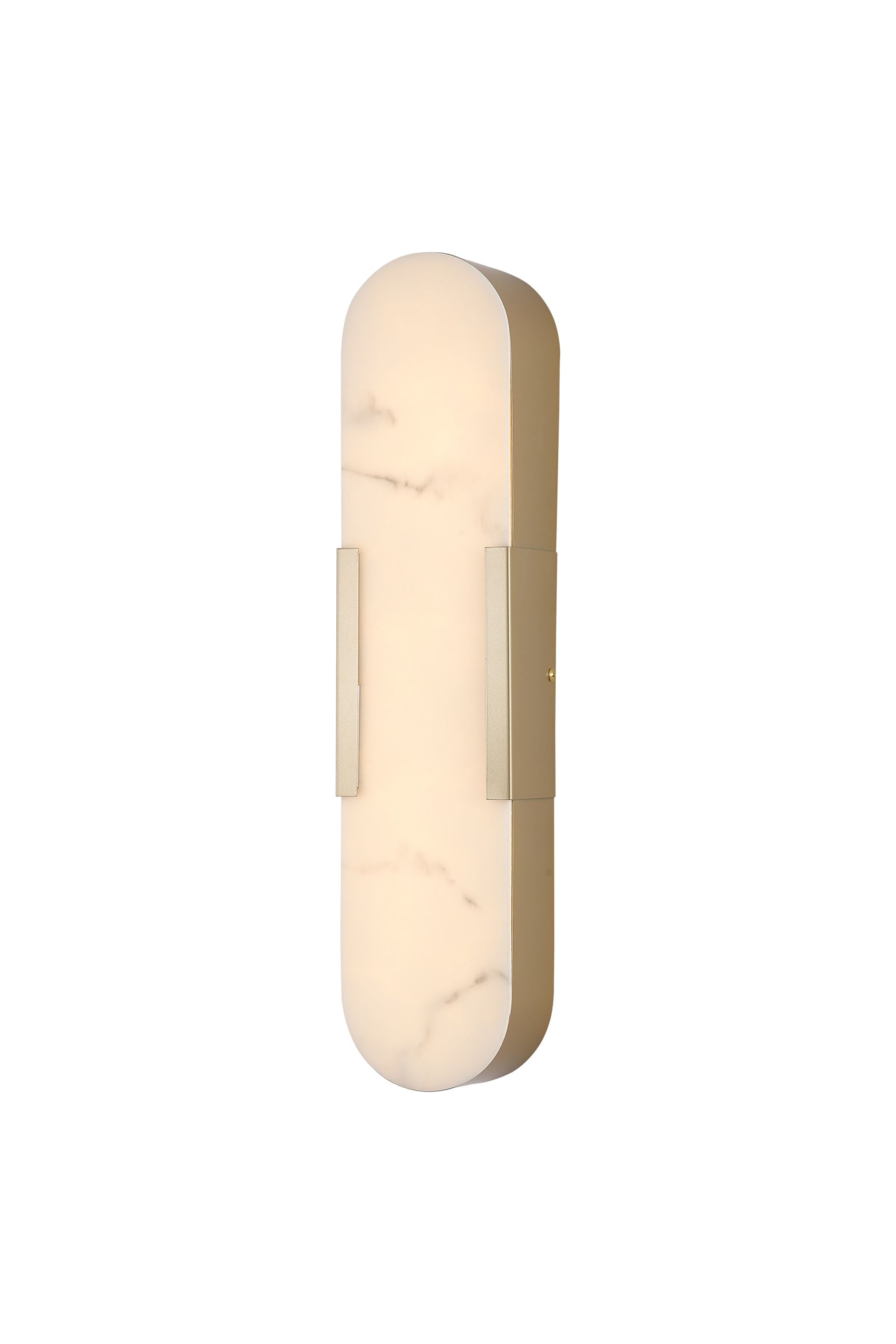 Opaline LED 50mm High Wall Light