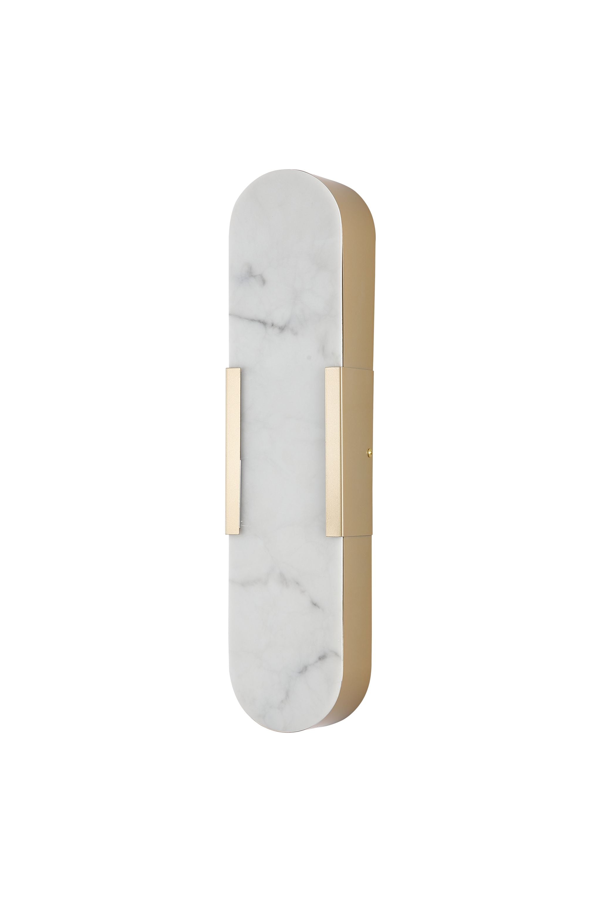 Opaline LED 50mm High Wall Light