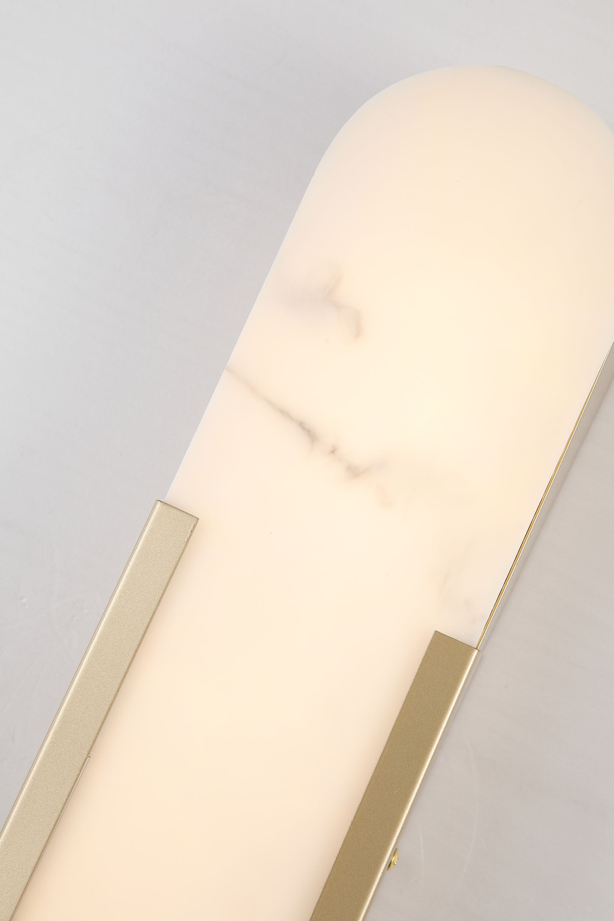 Opaline LED 50mm High Wall Light
