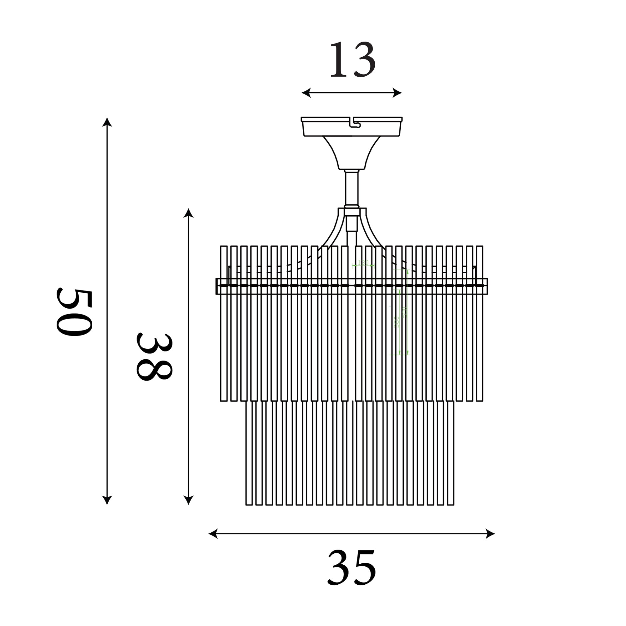 Lara 3Lt Semi Flush