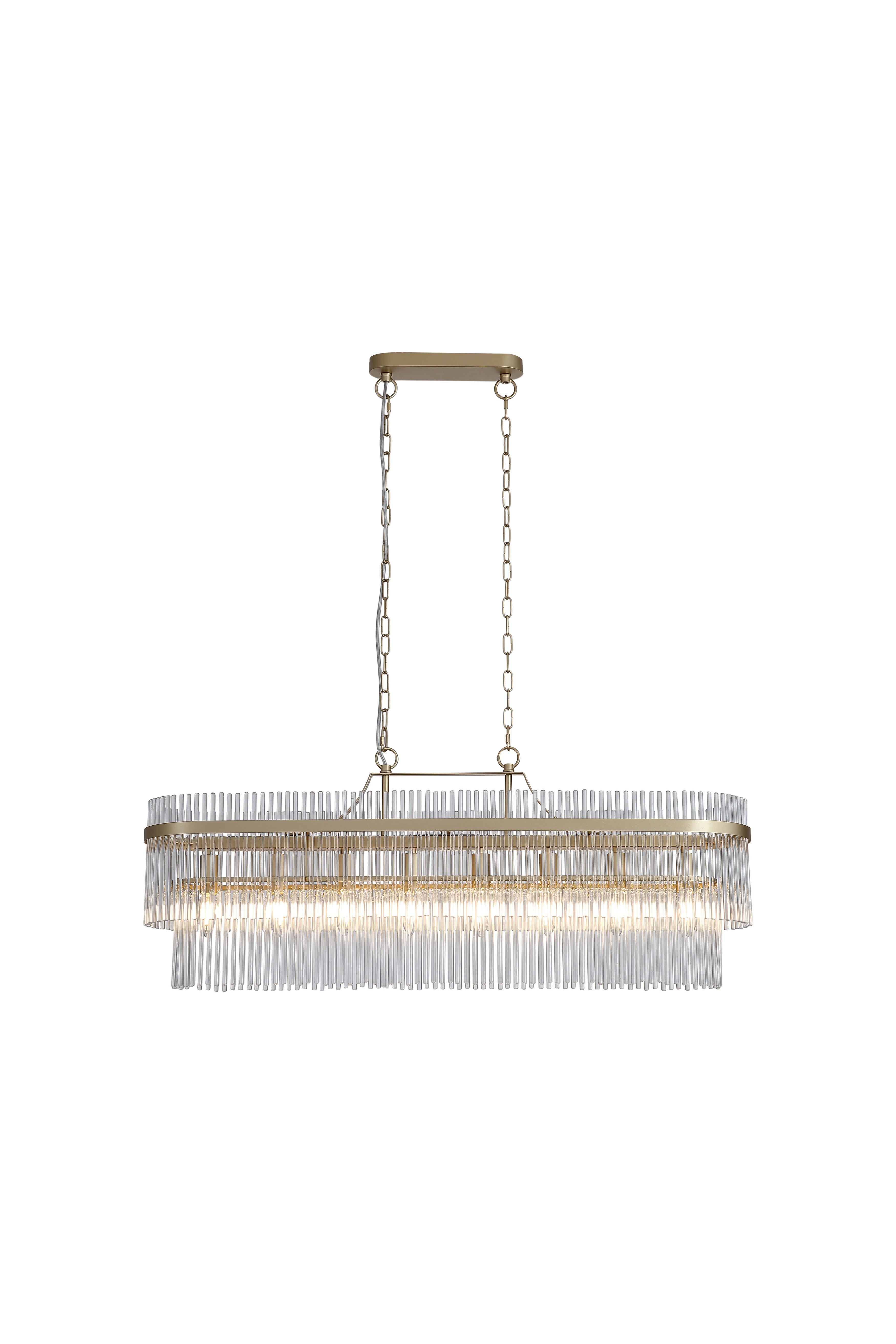 Lara 8Lt  Oval Pendant