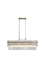 Lara 8Lt  Oval Pendant