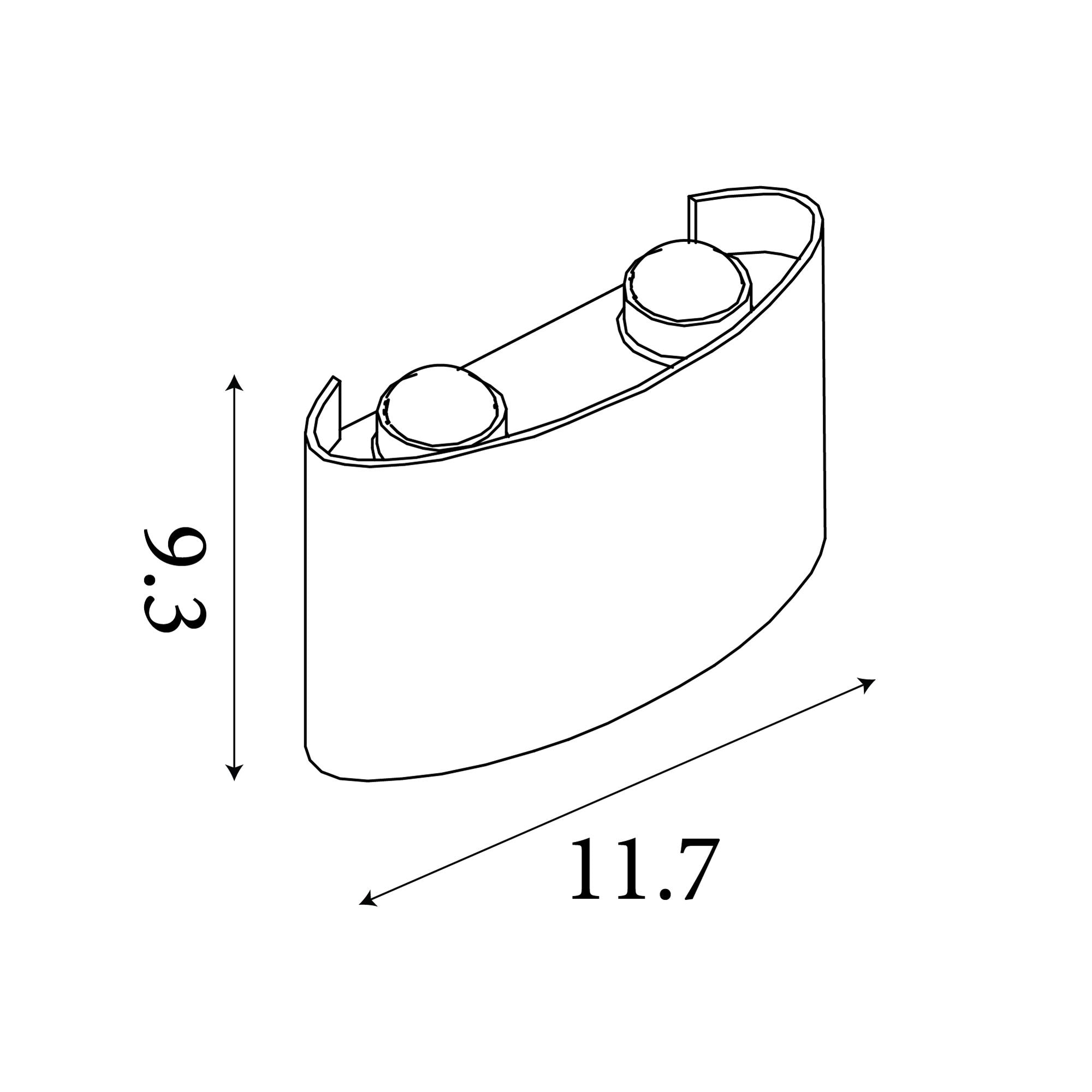 Shadows 4 Light  LED Outdoor Wall Light