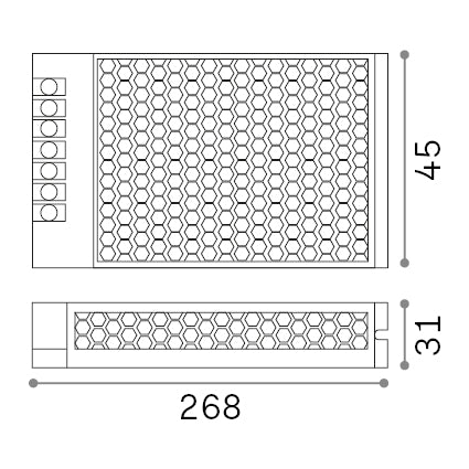 DRIVER ON-OFF 150W 24Vdc