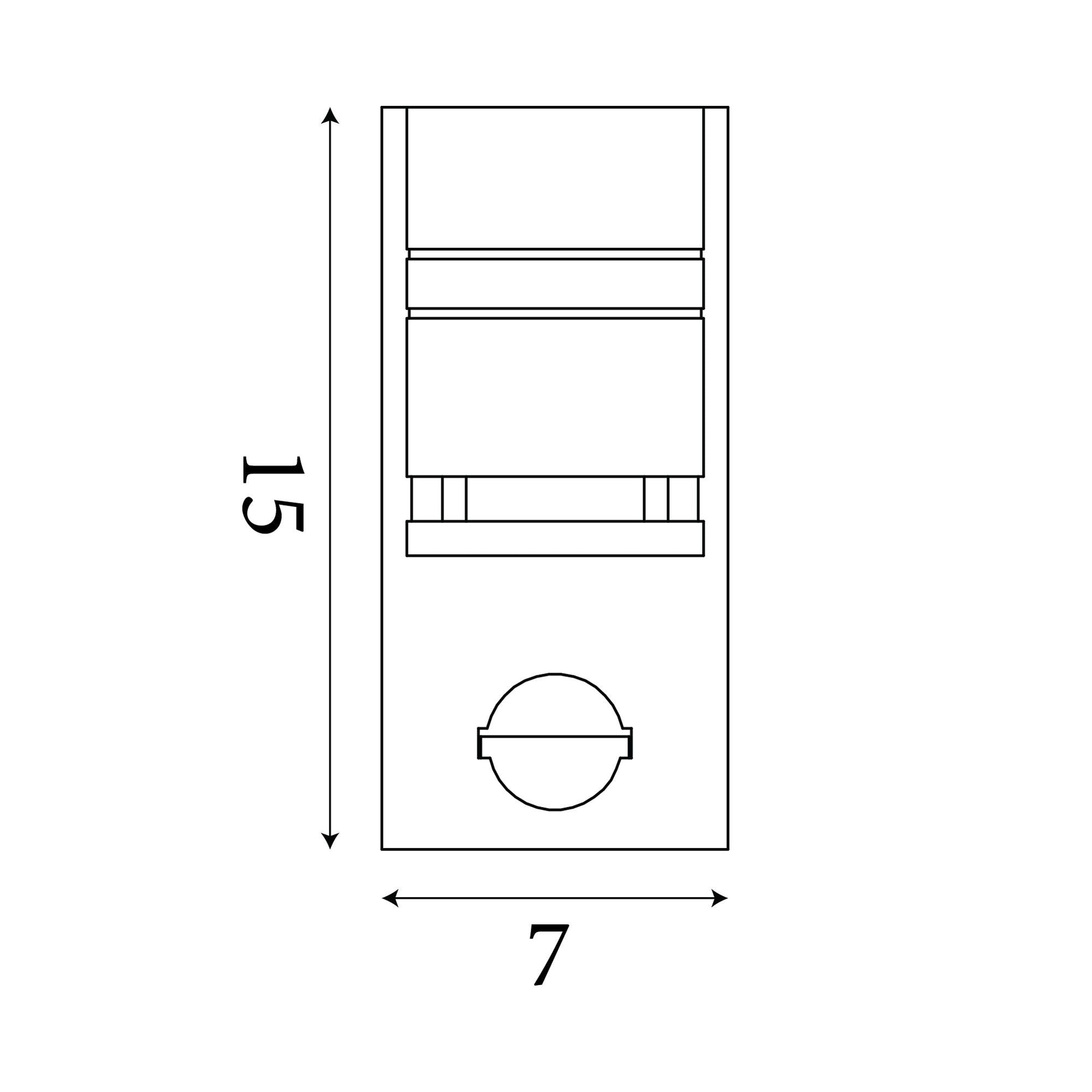Metro Outdoor Wall Light with PIR