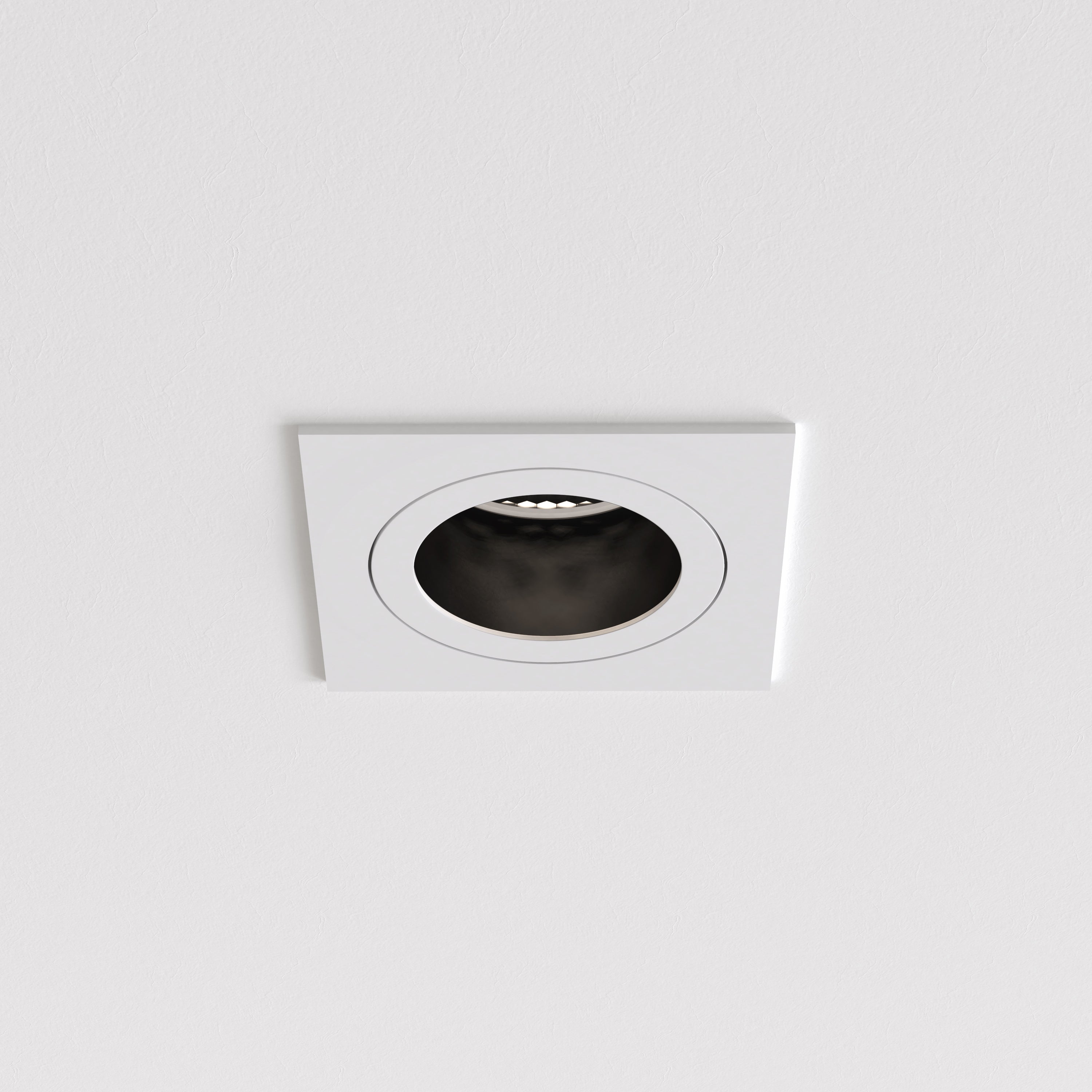Pinhole Slimline Square Fixed Fire-Rated IP65