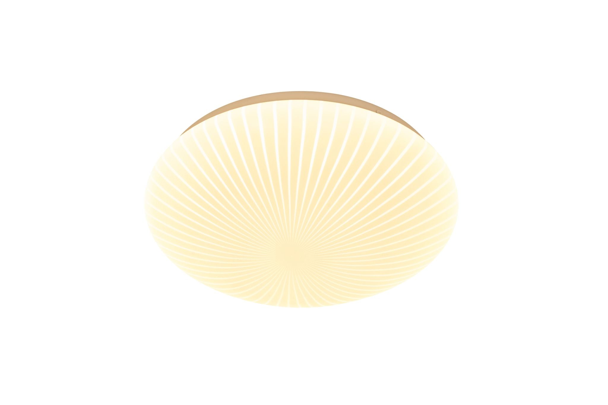 Malta LED Flush 30mm - White acrylic