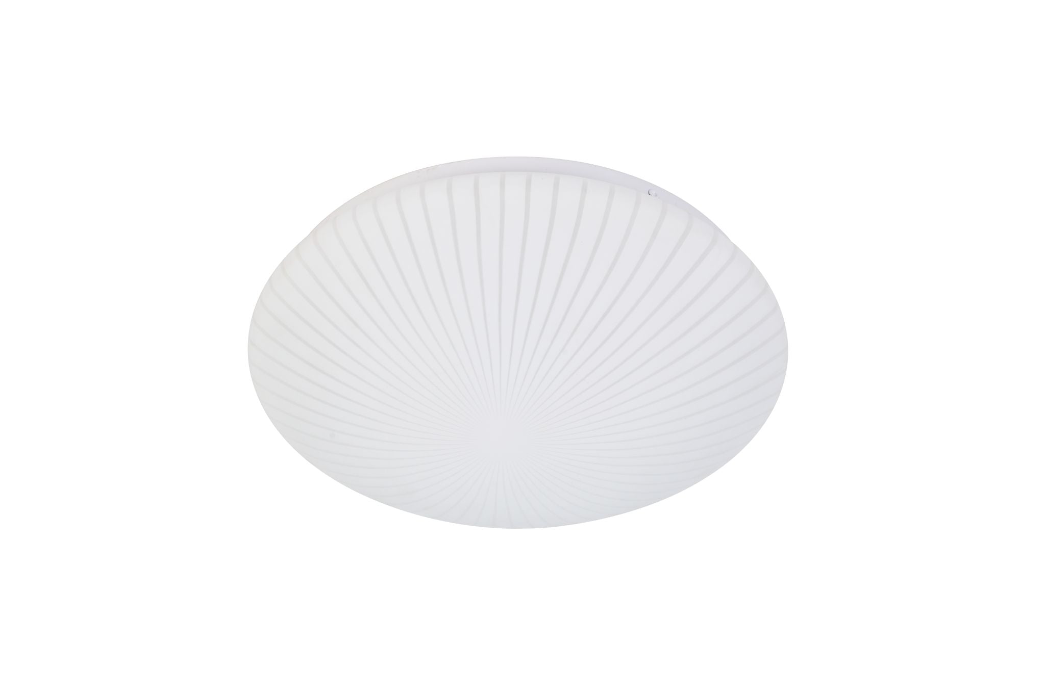 Malta LED Flush 30mm - White acrylic
