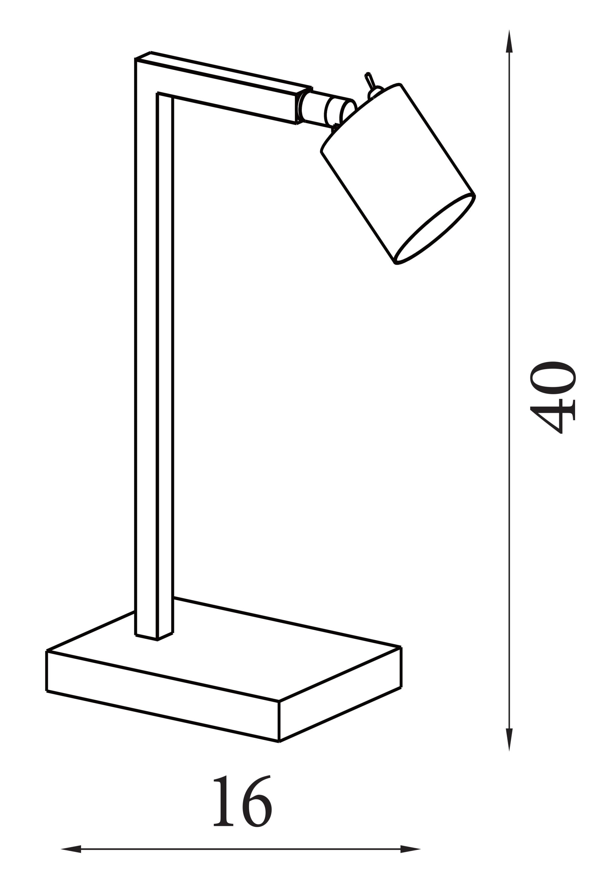Office 1Lt Table Lamp