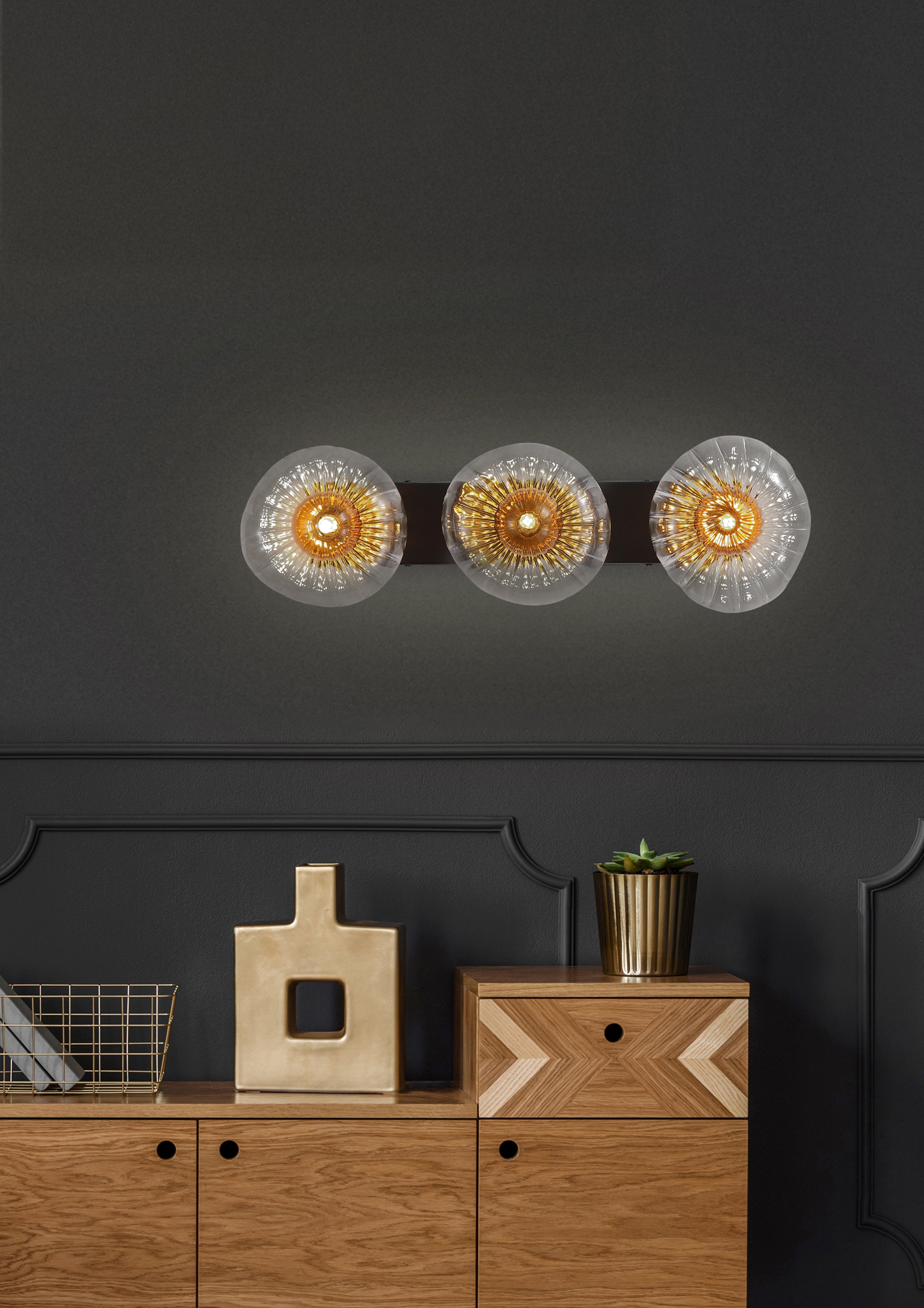 Sunbeam 3lt Wall Light