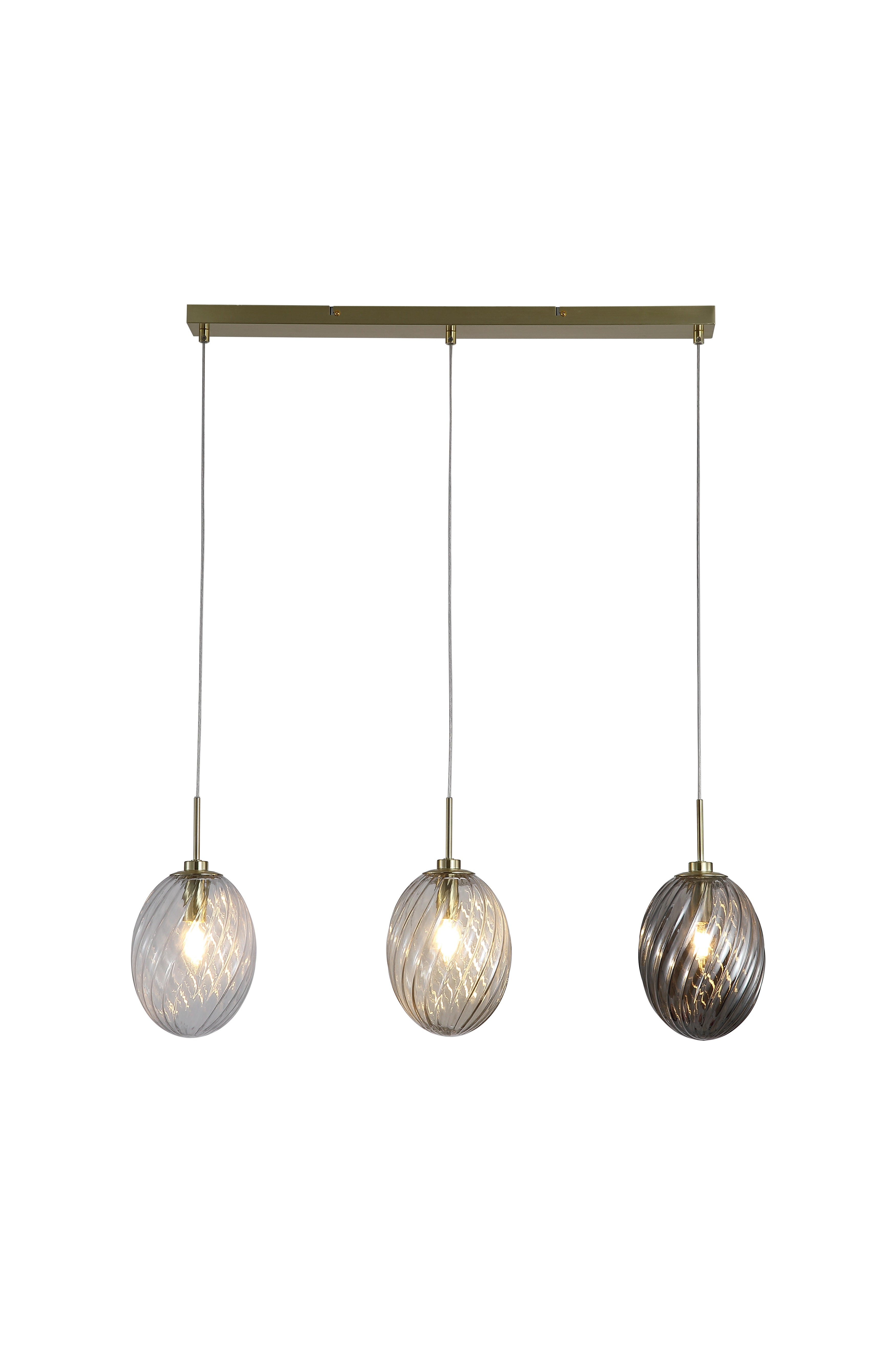 Whirl 3Lt Bar Pendant
