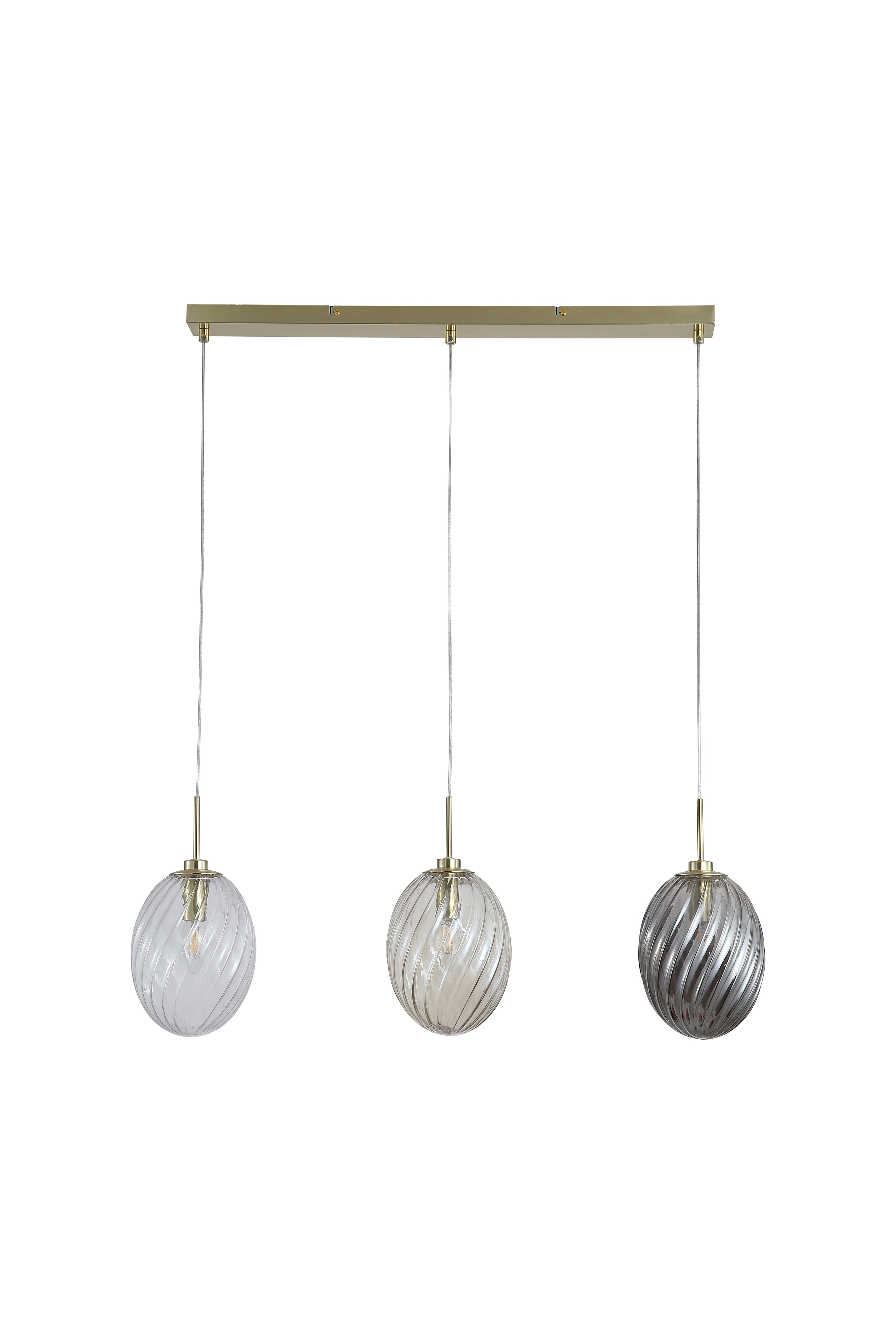 Whirl 3Lt Bar Pendant