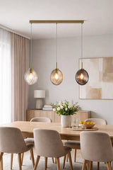 Whirl 3Lt Bar Pendant