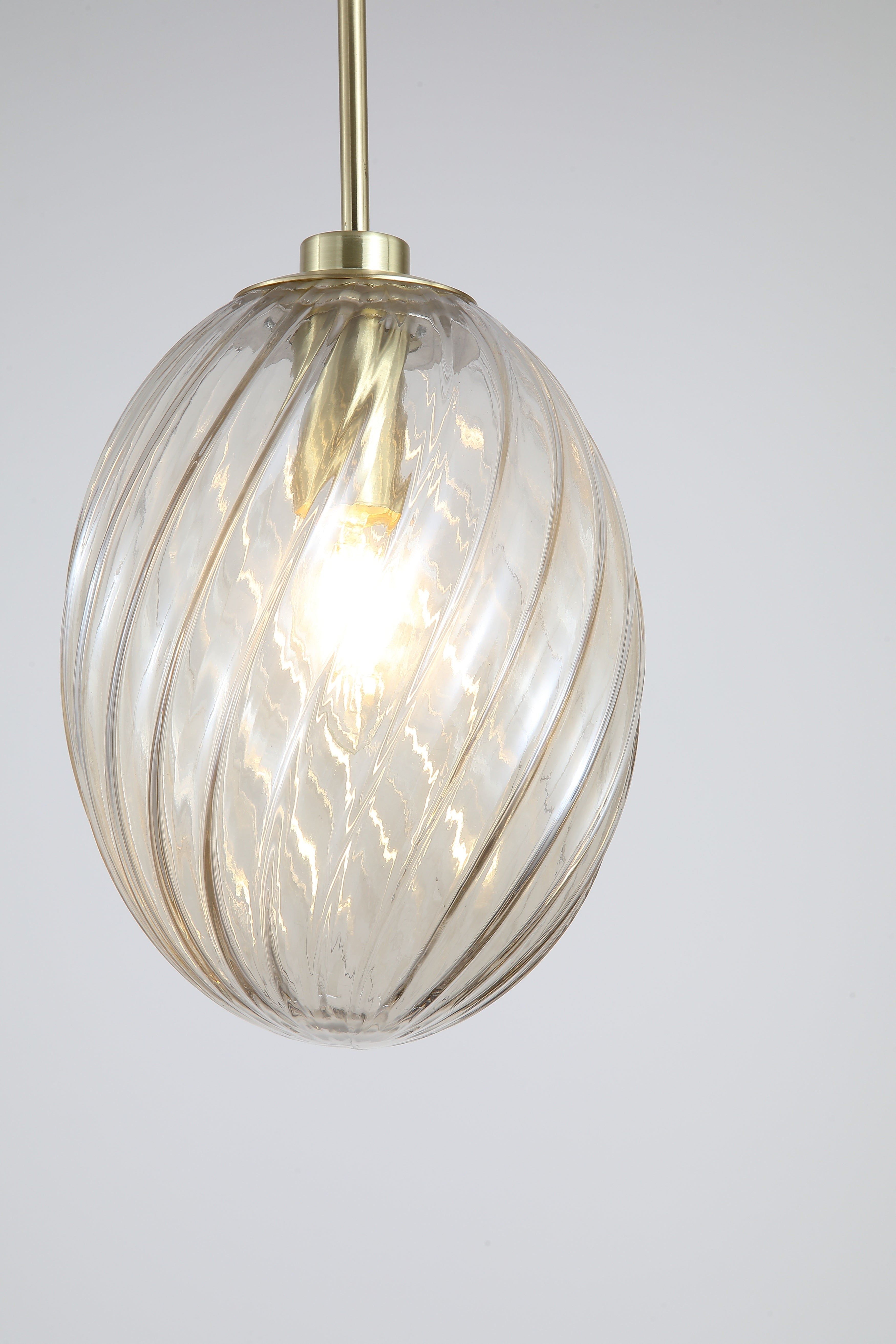 Whirl 1Lt Pendant Champagne Glass
