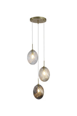 Whirl 3Lt Multi Drop Pendant