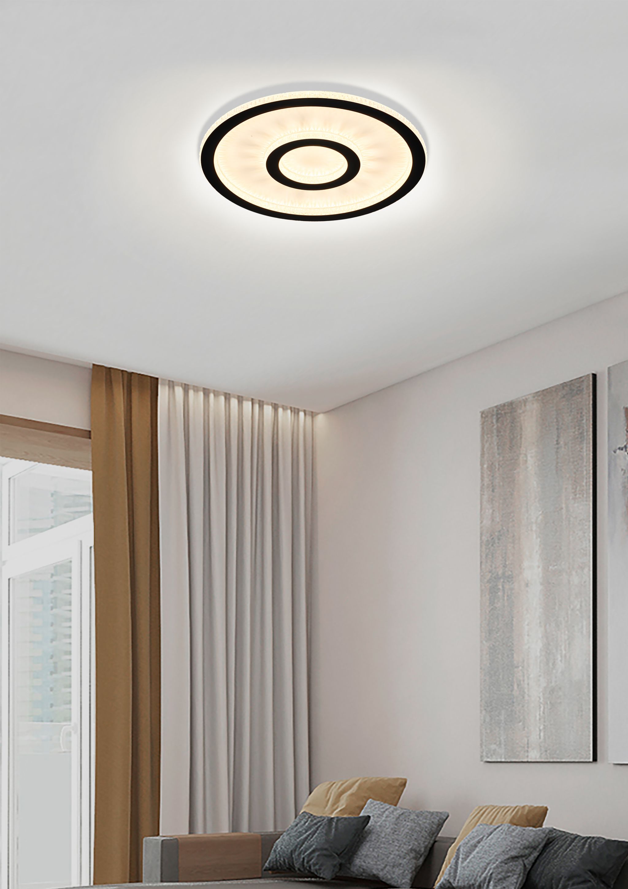 Roundel LED Flush