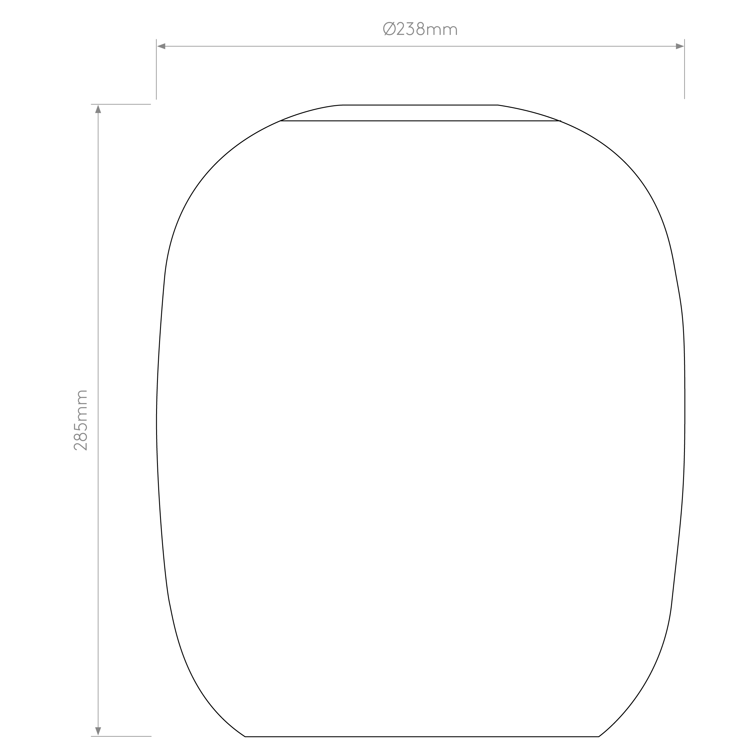 Curve Glass 285