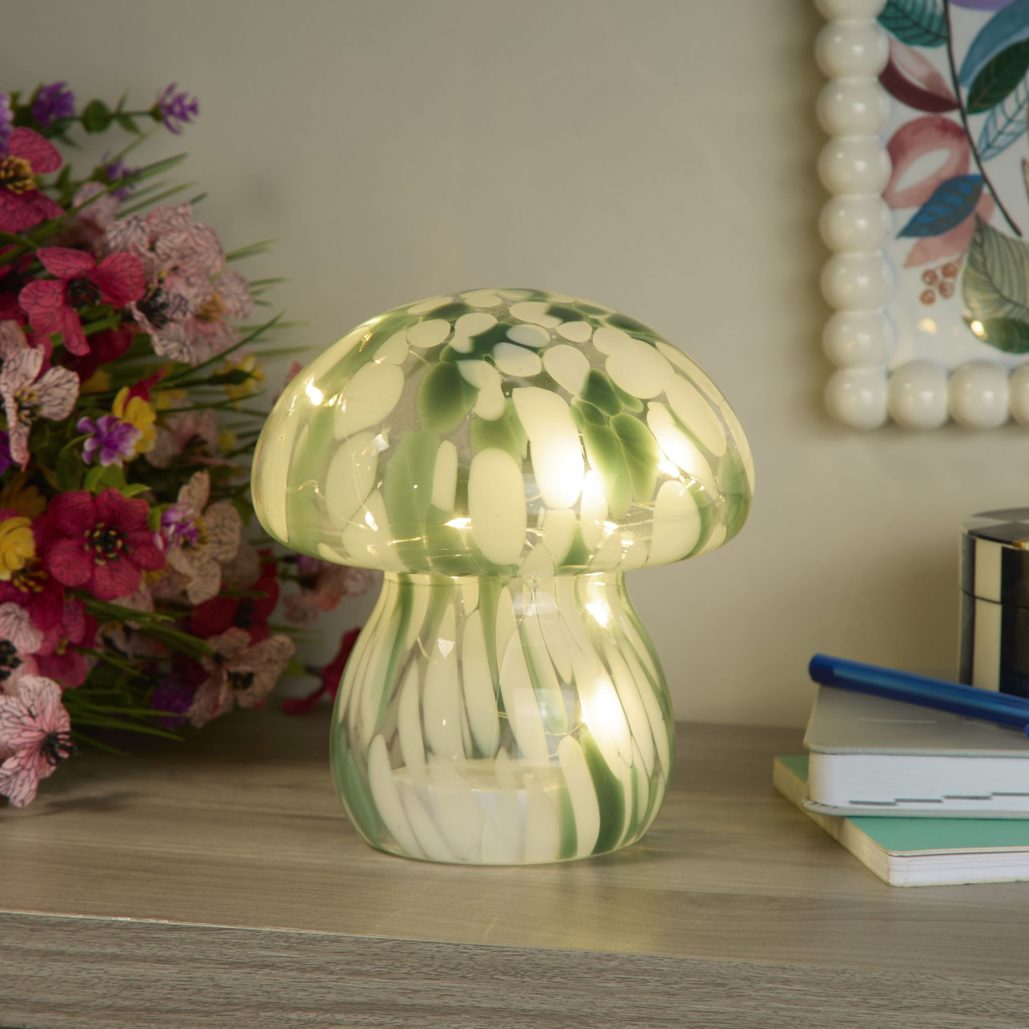 Amelia LED Mushroom Lamp