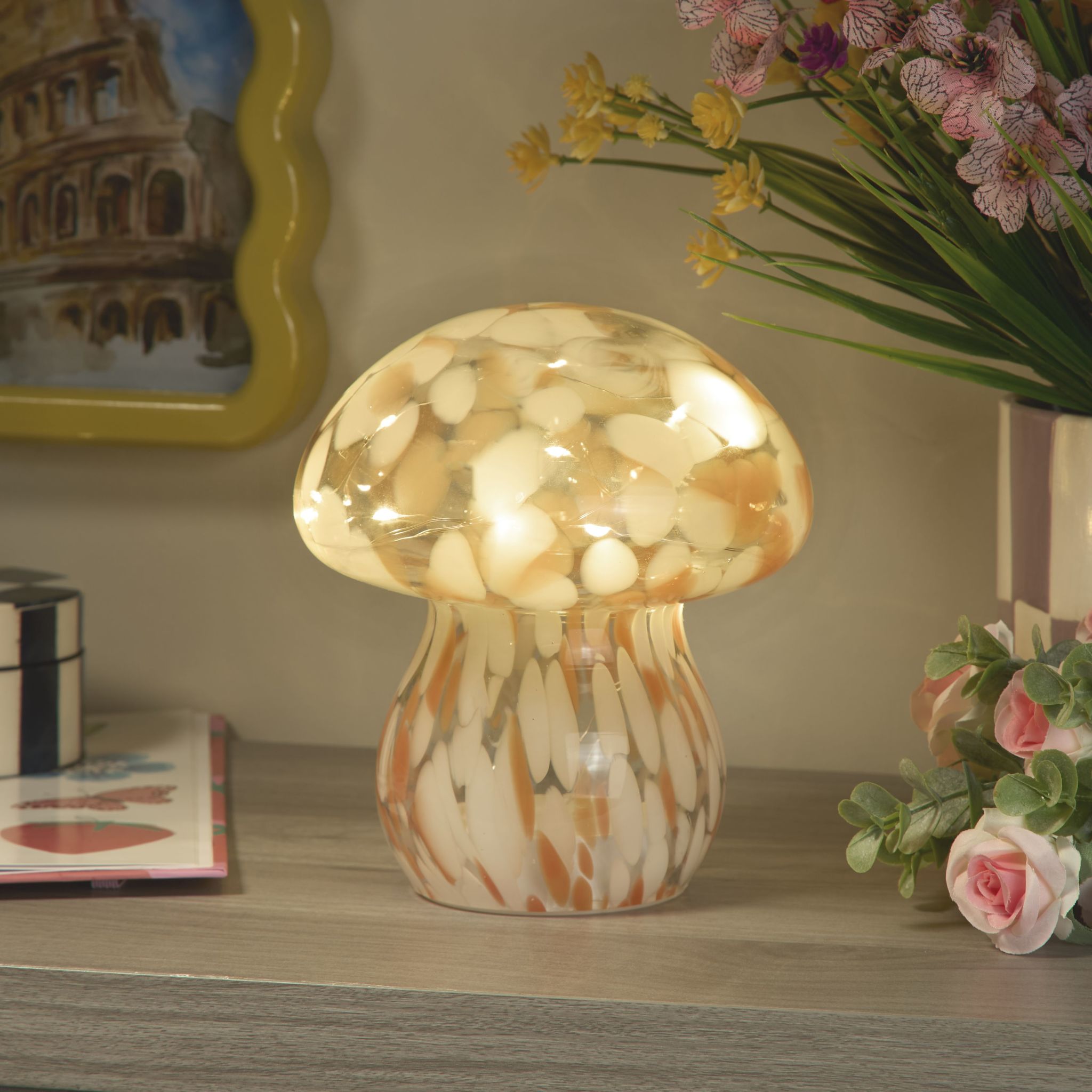 Amelia LED Mushroom Lamp