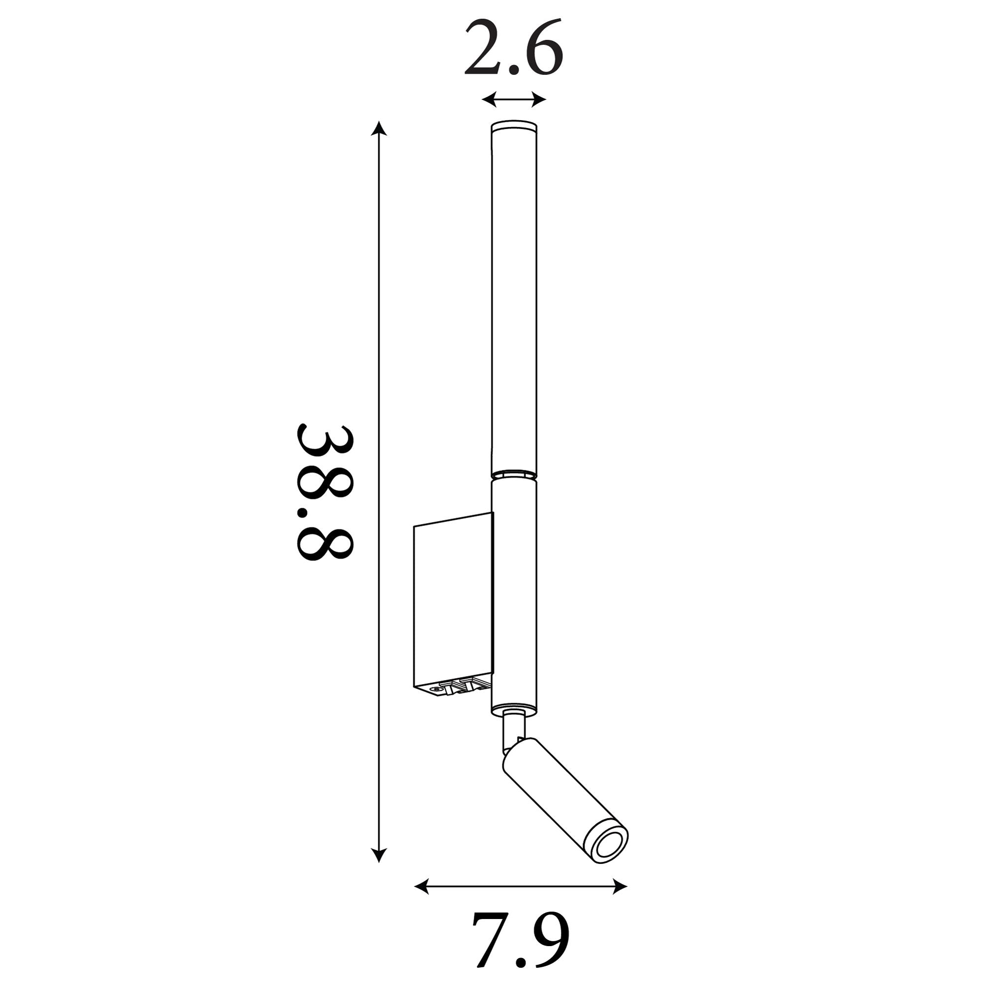 Architect LED Wall Light with Reading Arm