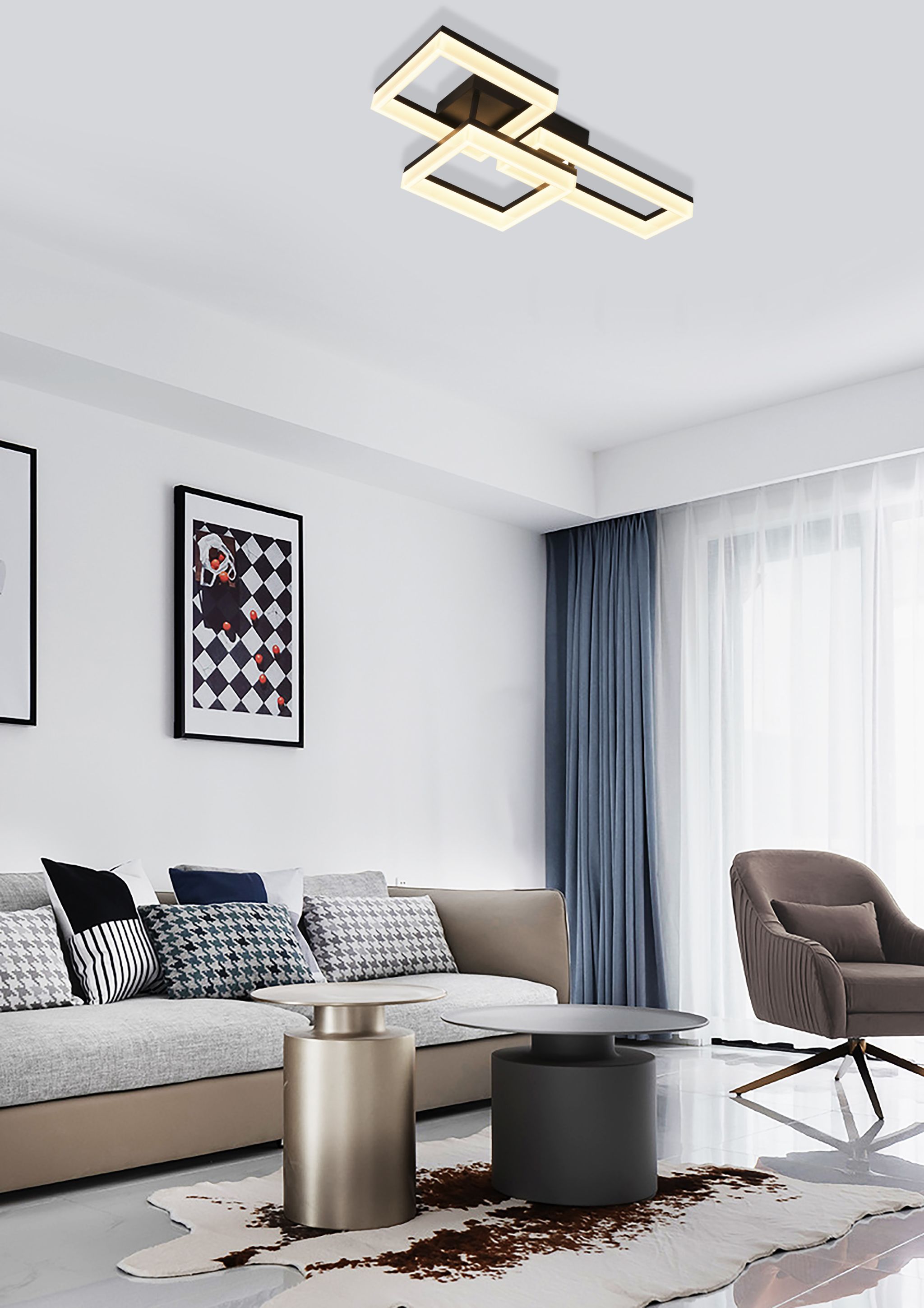 Wall Art II LED Flush