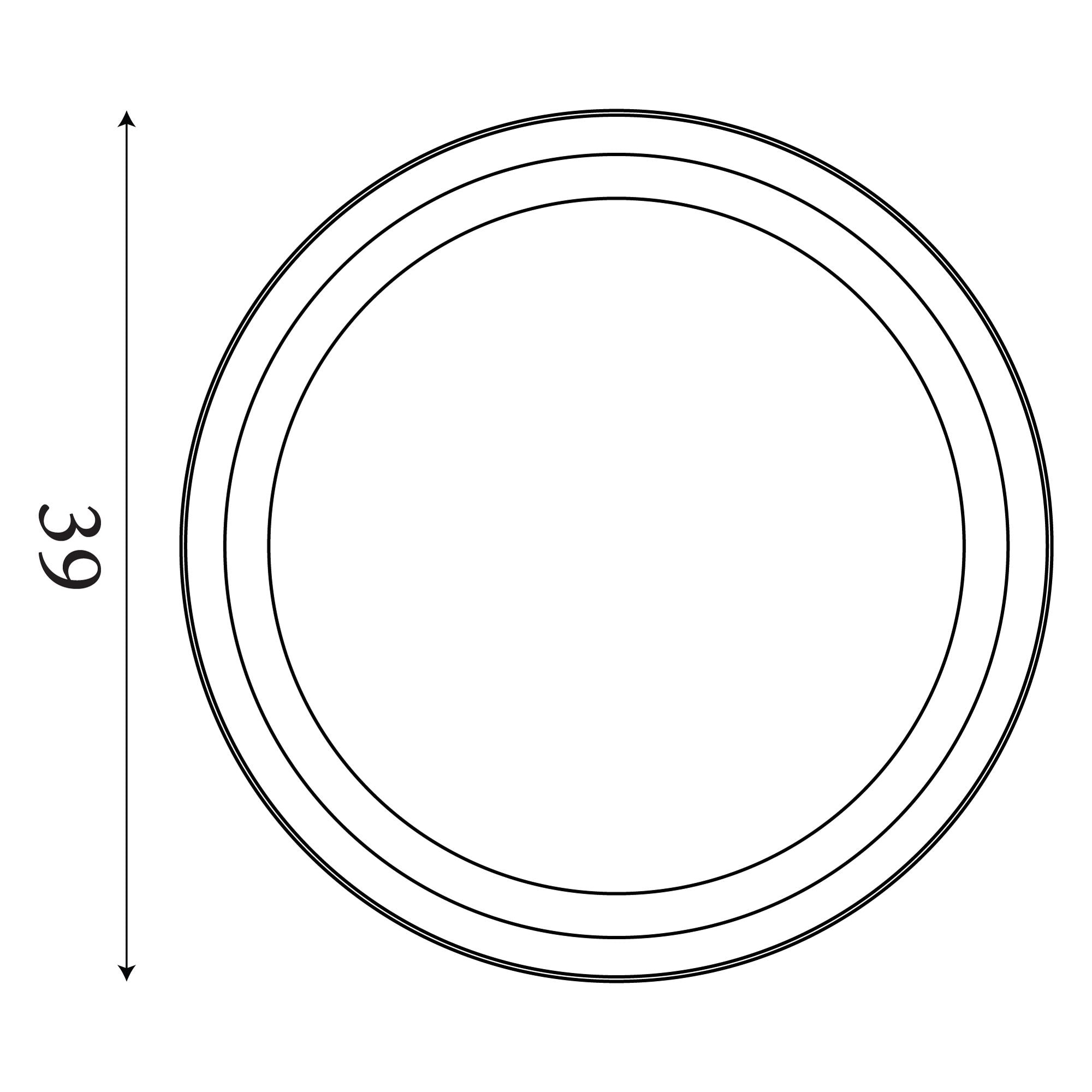 Saucer LED Flush