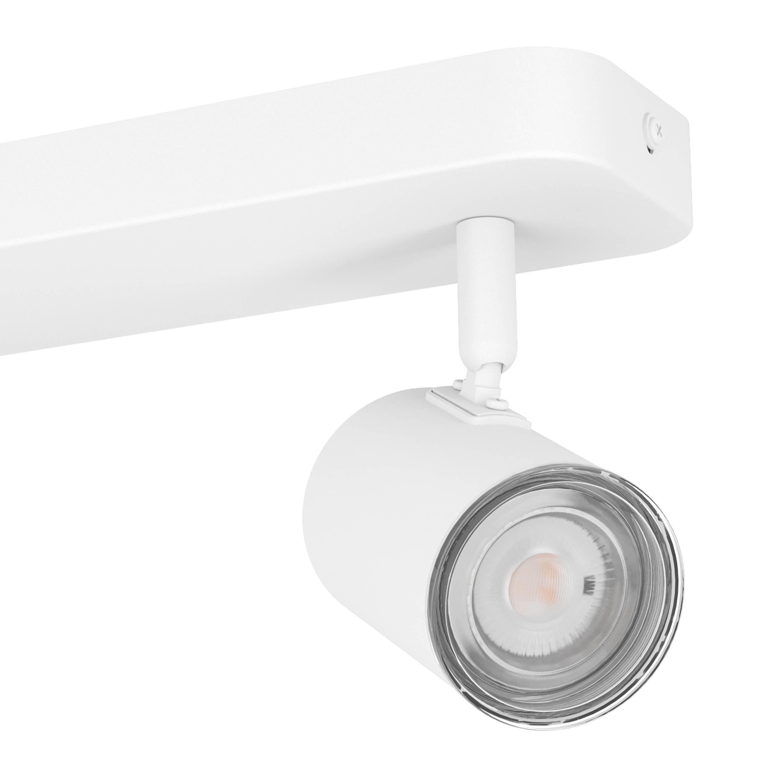 EGLO Consuma 1 White Steel Dual LED Bathroom Spotlight