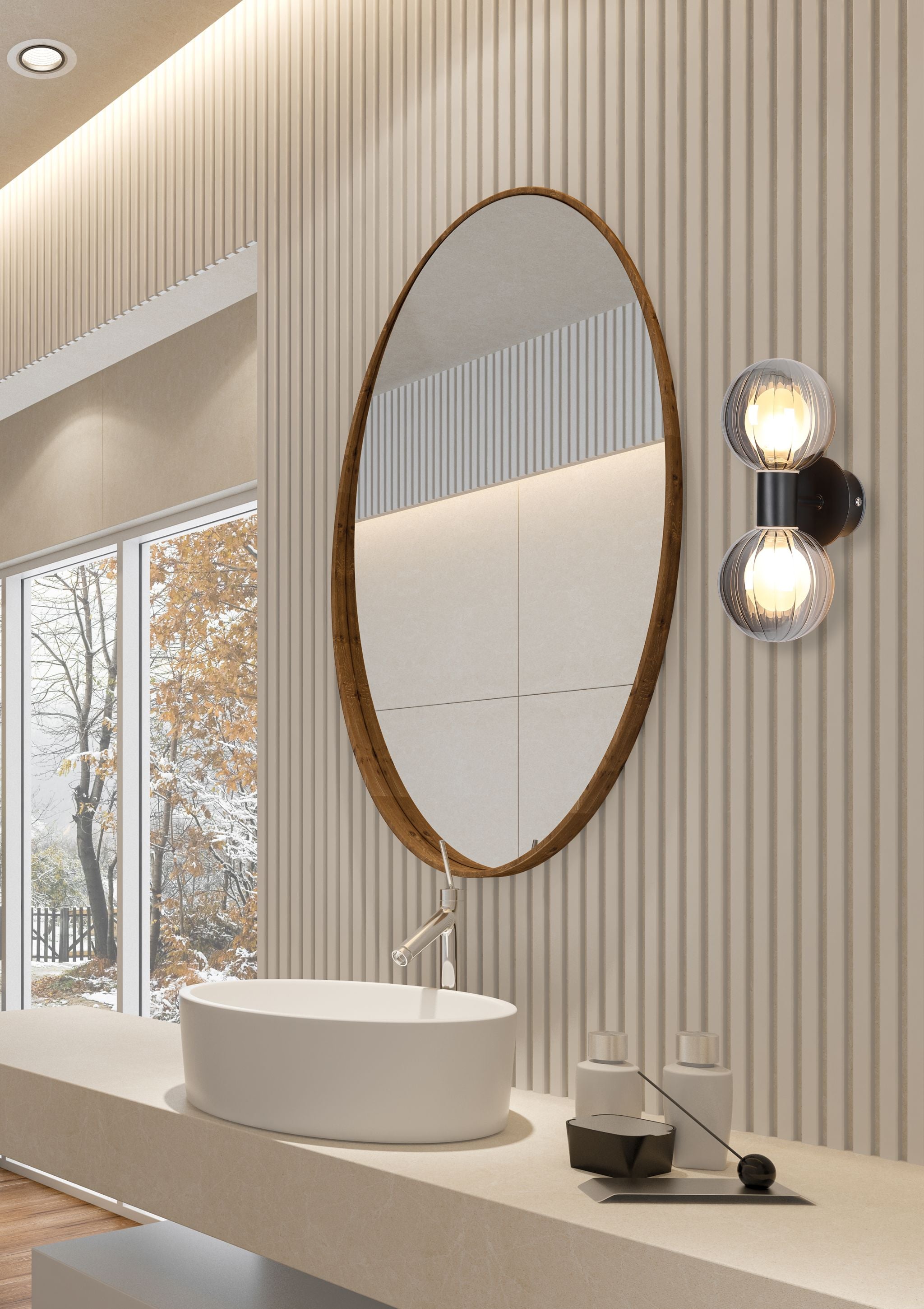 Luminsphere 2Lt Wall Light