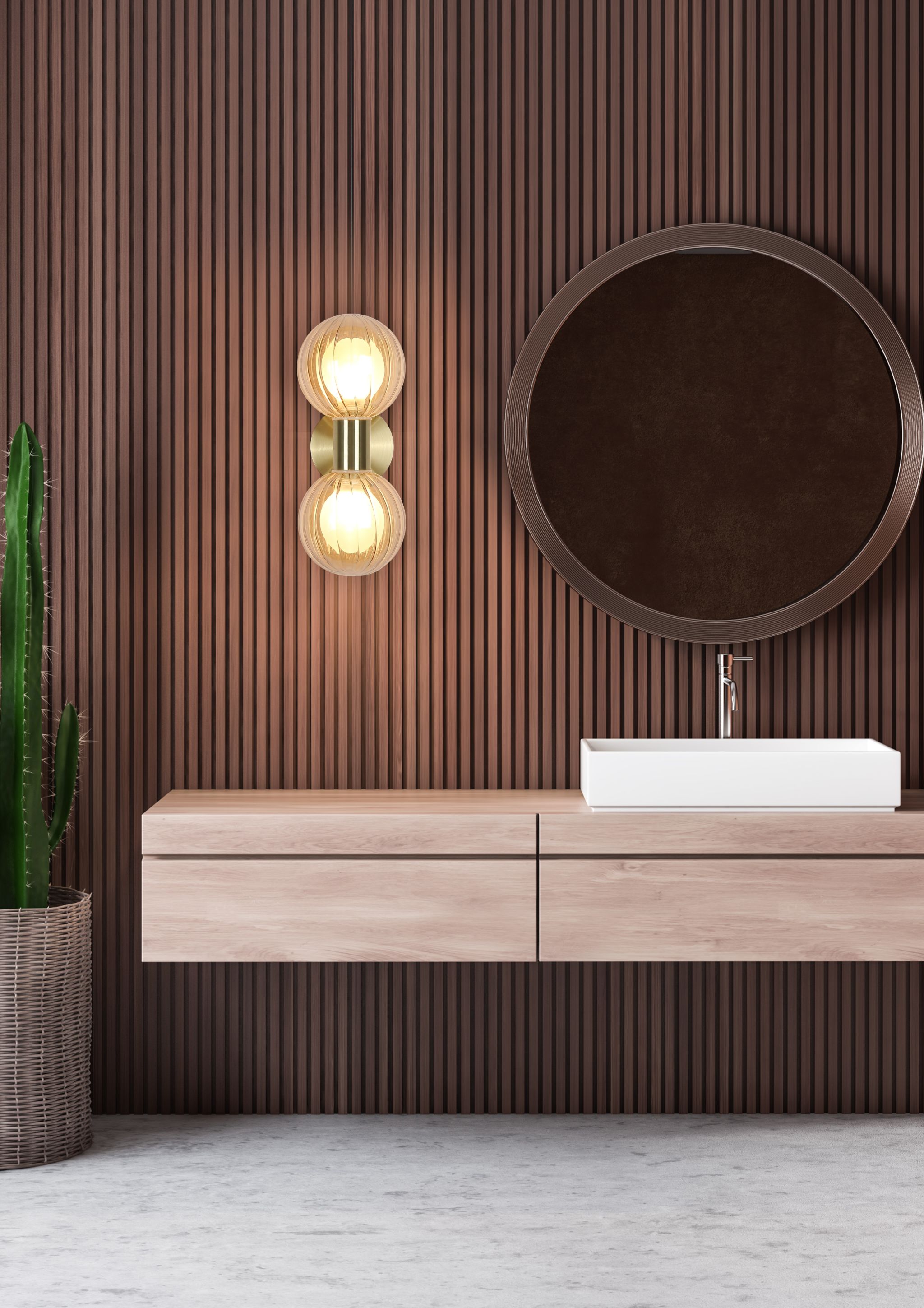 Luminsphere 2Lt Wall Light
