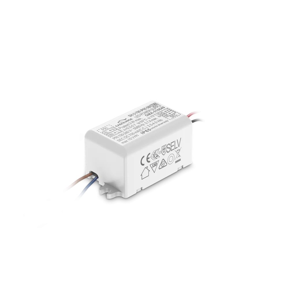 DRIVER IP65 ON-OFF 3W 700mA