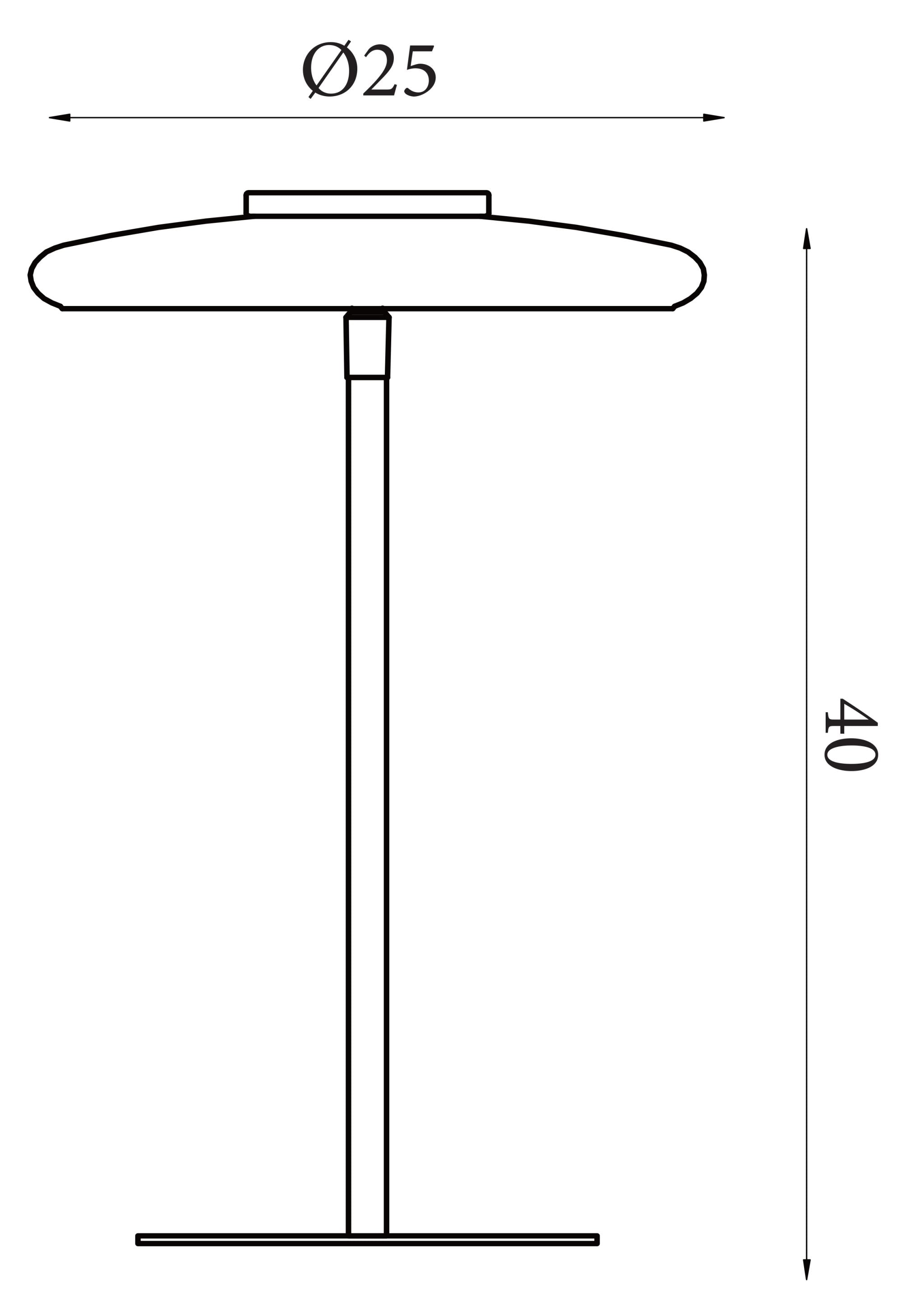 Record LED Table Lamp
