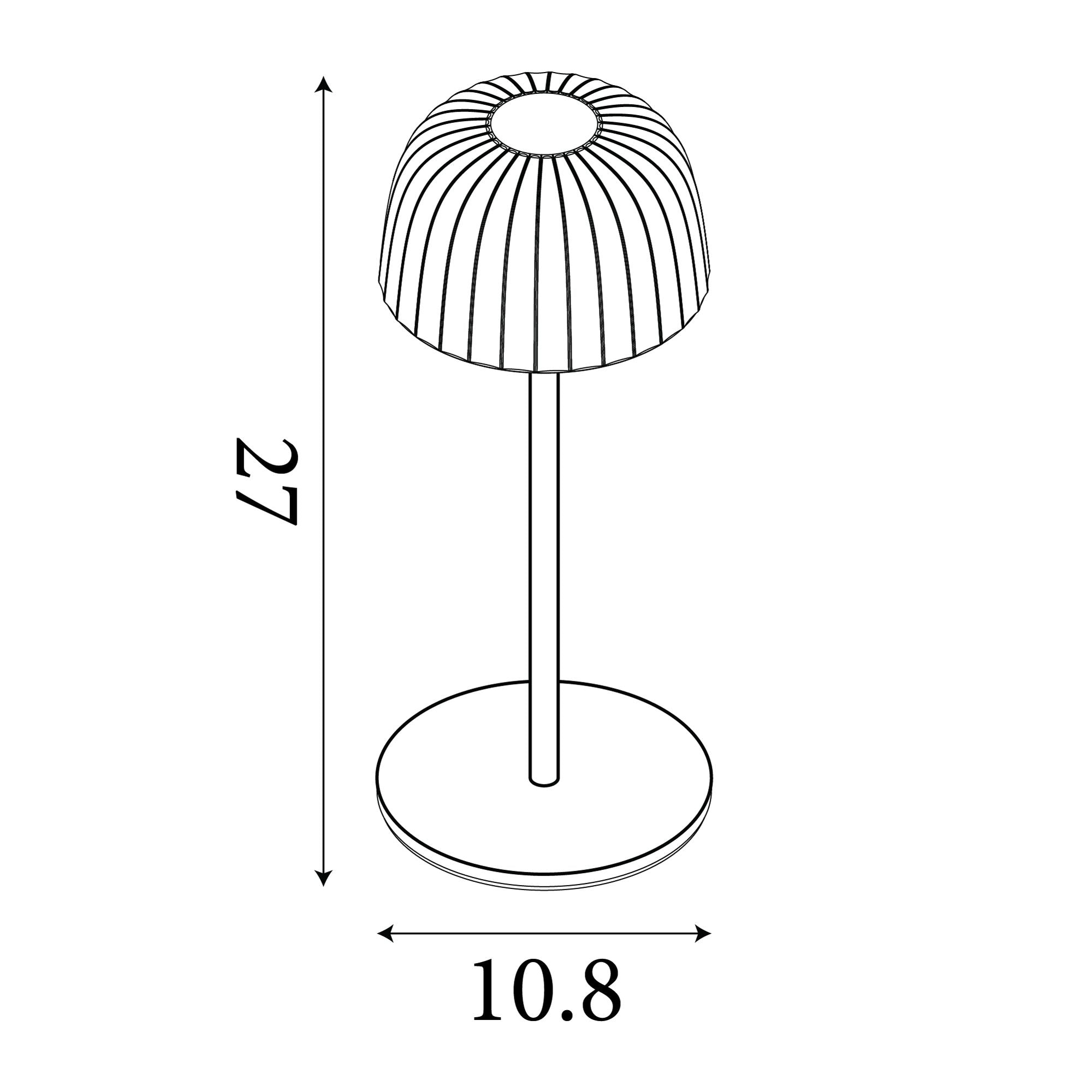 Ezra Outdoor Rechargeable Table Lamp