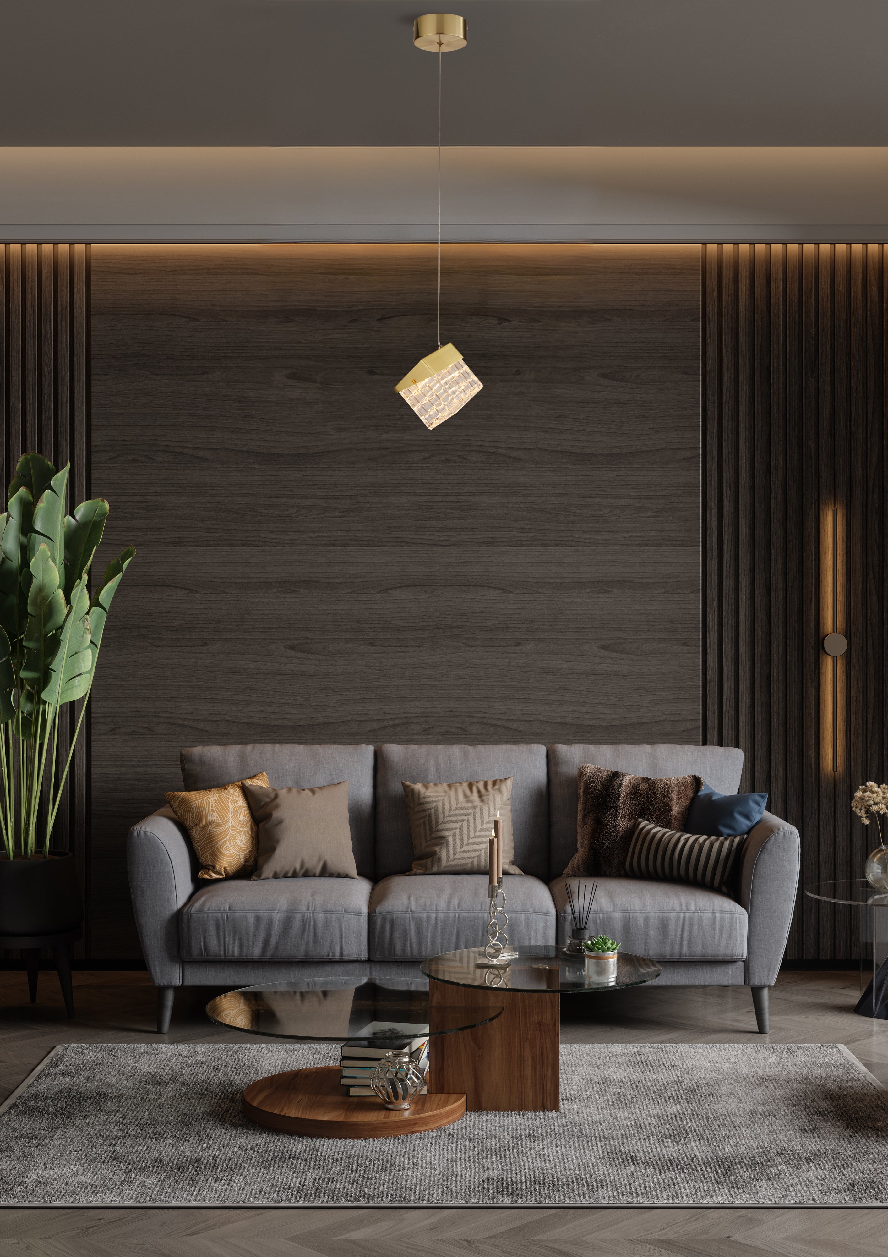 Cuboid LED Pendant
