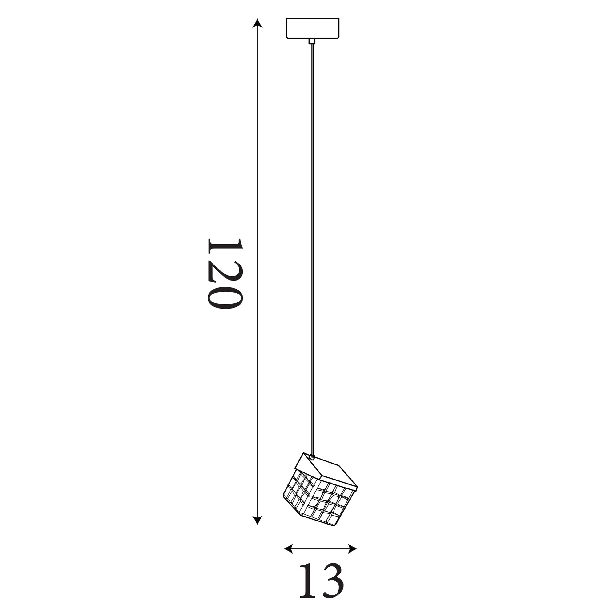 Cuboid LED Pendant