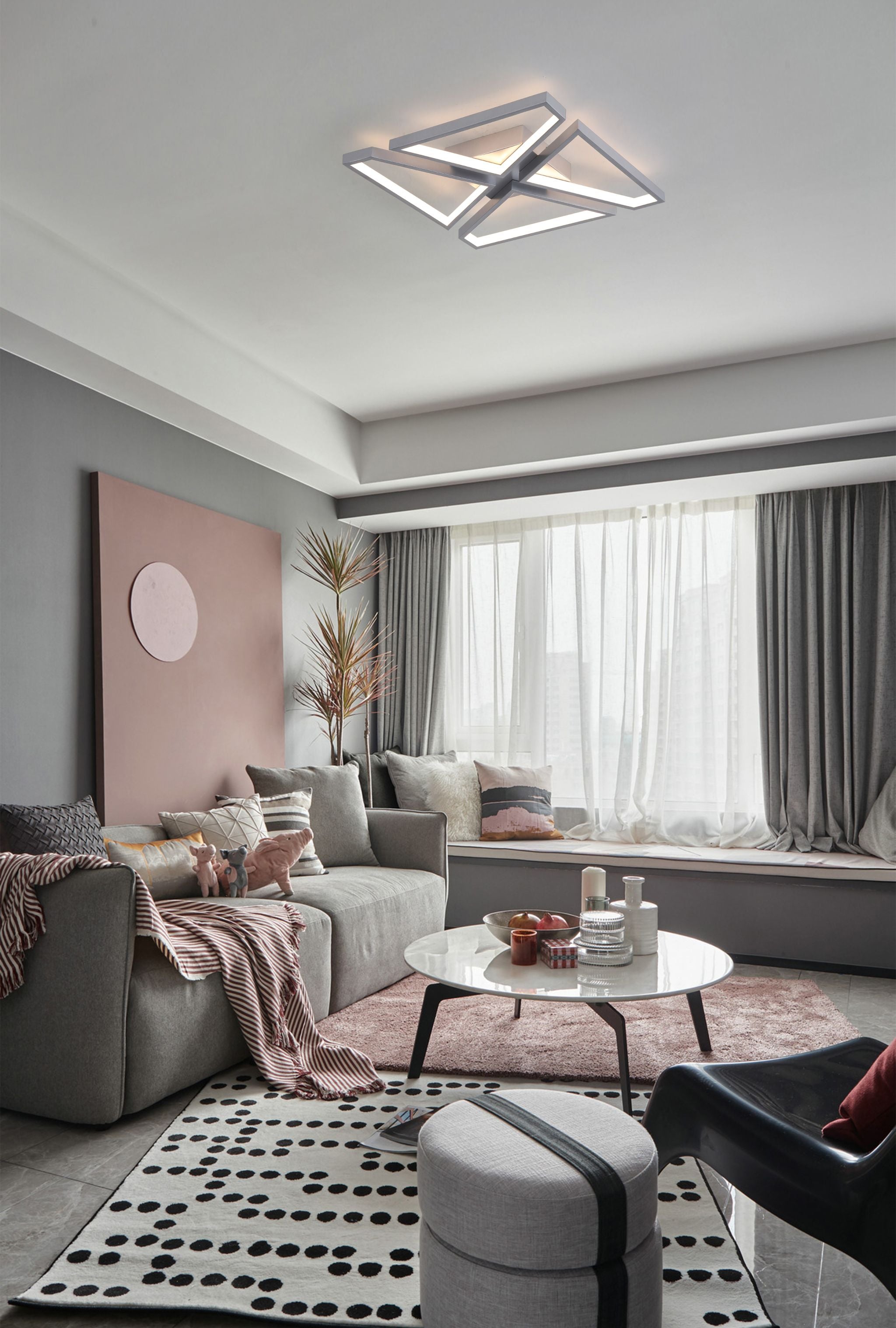 Quatro LED Flush