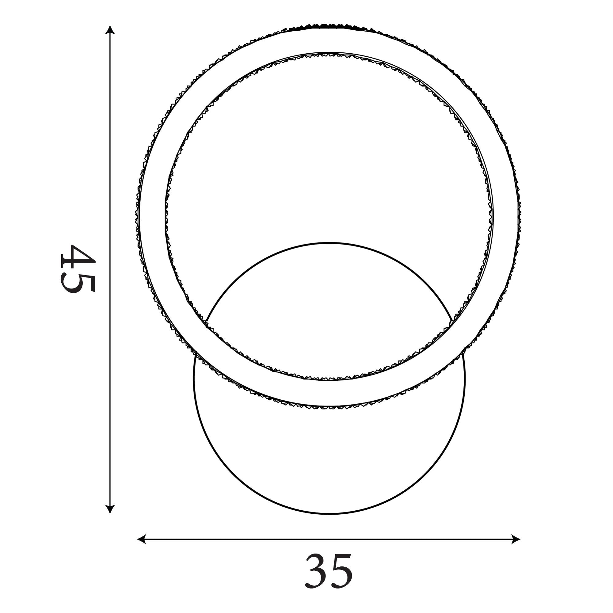 Specs LED Flush Single Ring
