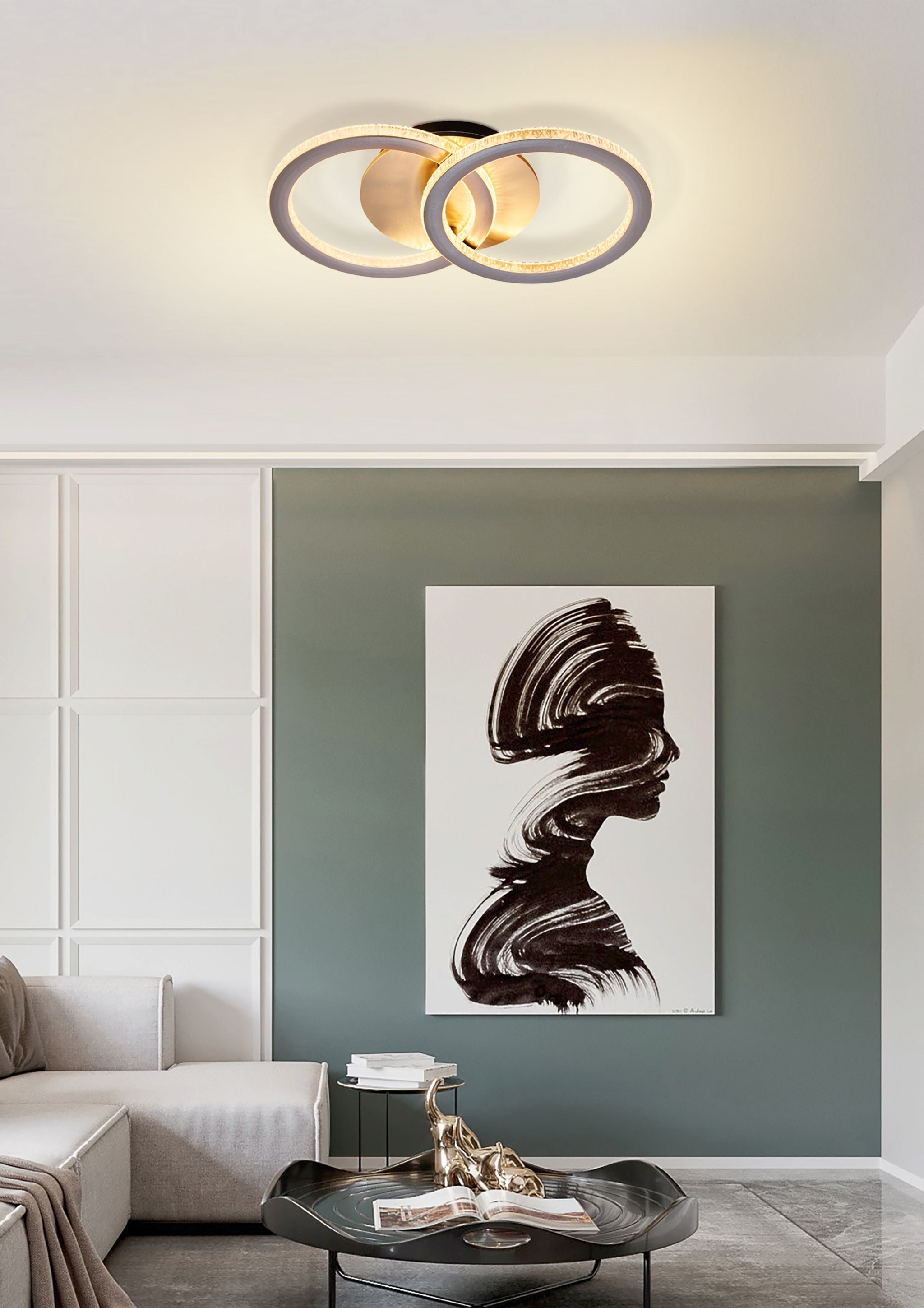 Specs LED Flush Double Ring