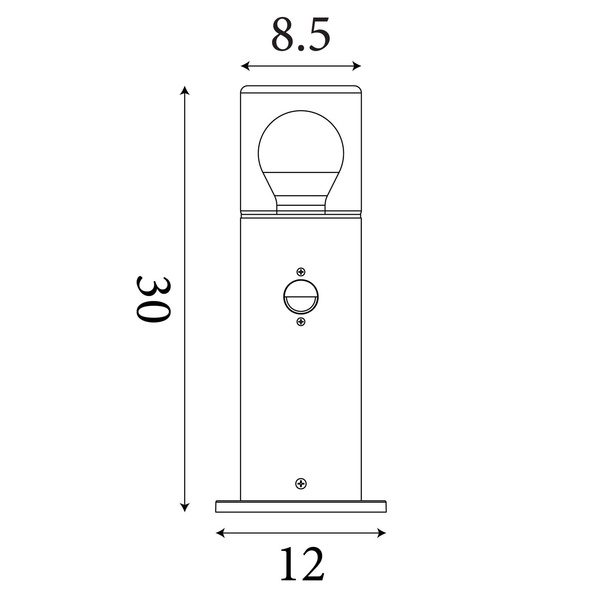 Colorado 300mm LED Outdoor Bollard