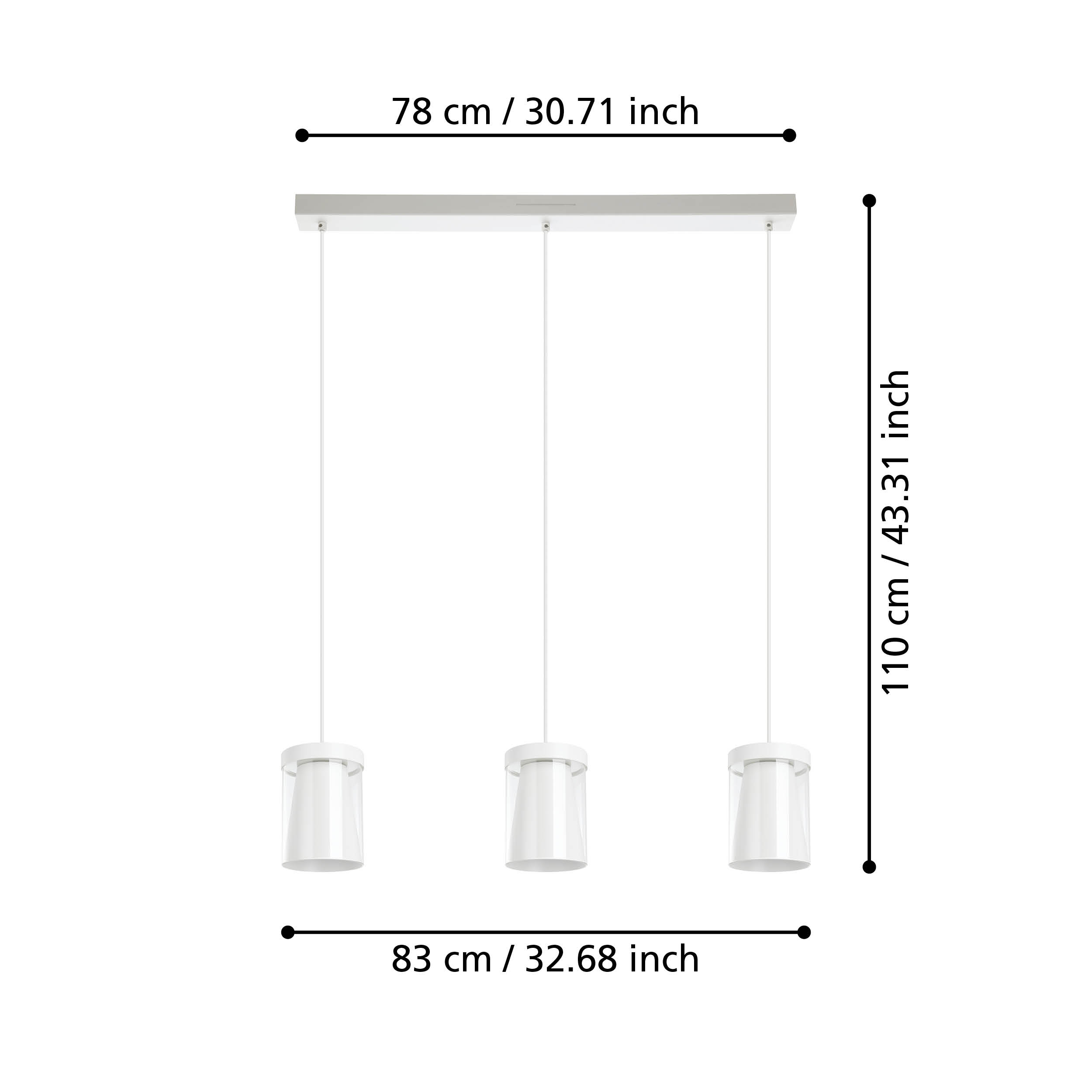 CHIUSELLO-Z Bar Pendant