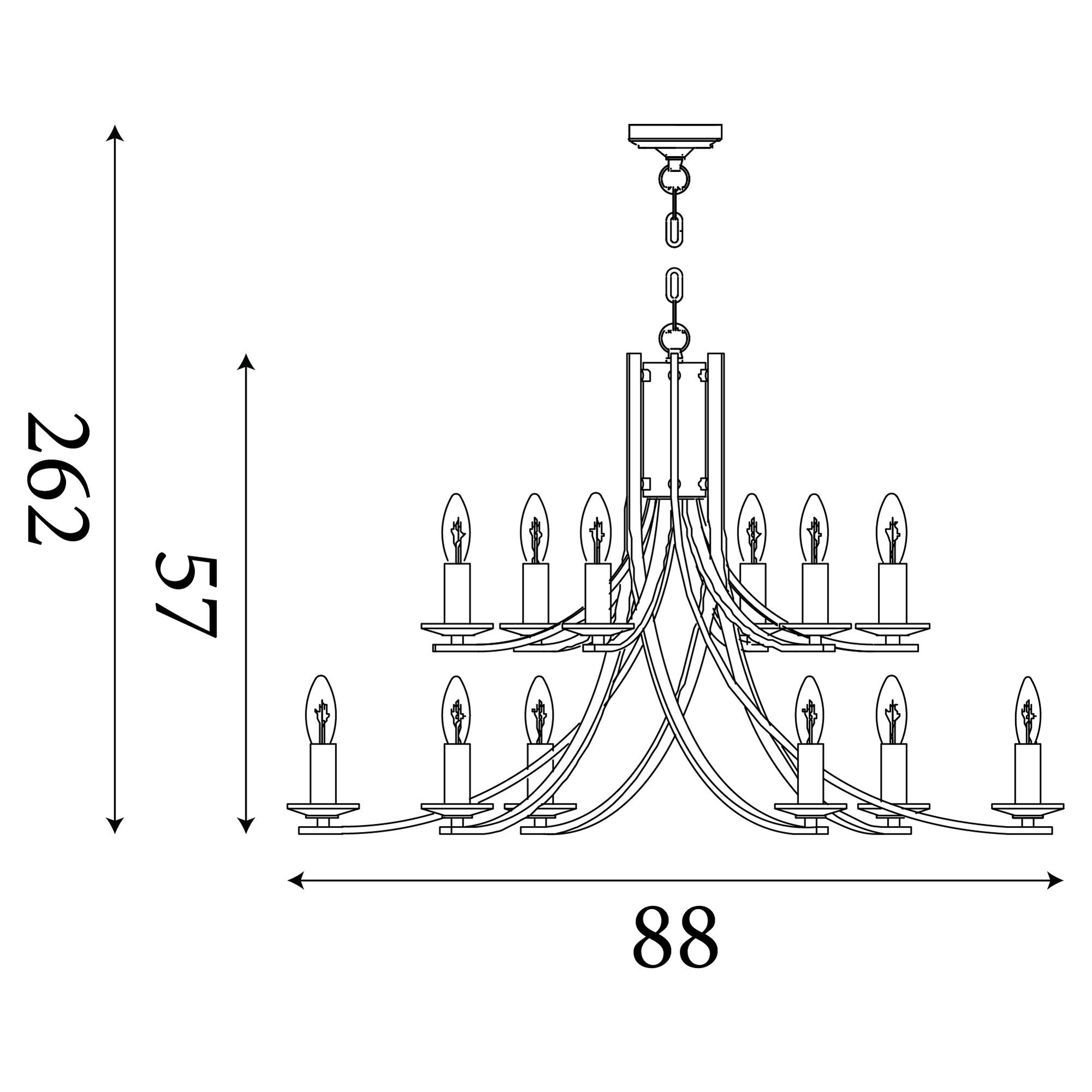 Ascona 12Lt Pendant