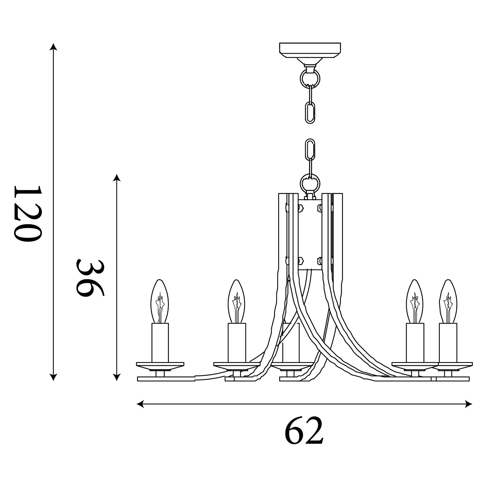 Ascona 5Lt Pendant