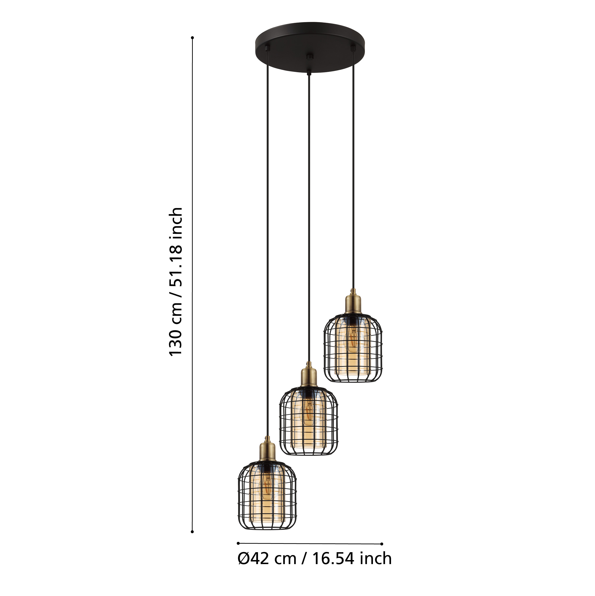 CHISLE Multi Drop Pendant