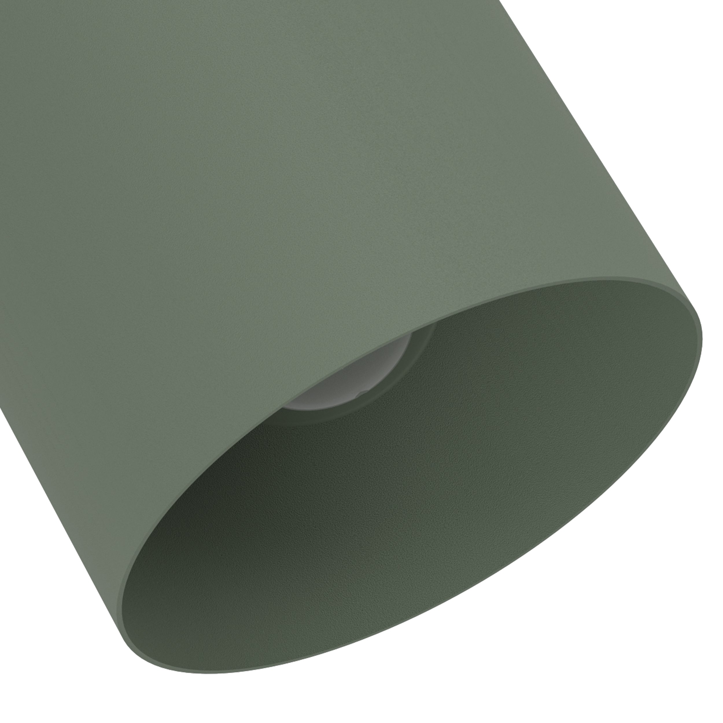 EGLO Tilston Steel Minimalist Single Wall Spotlight, Green
