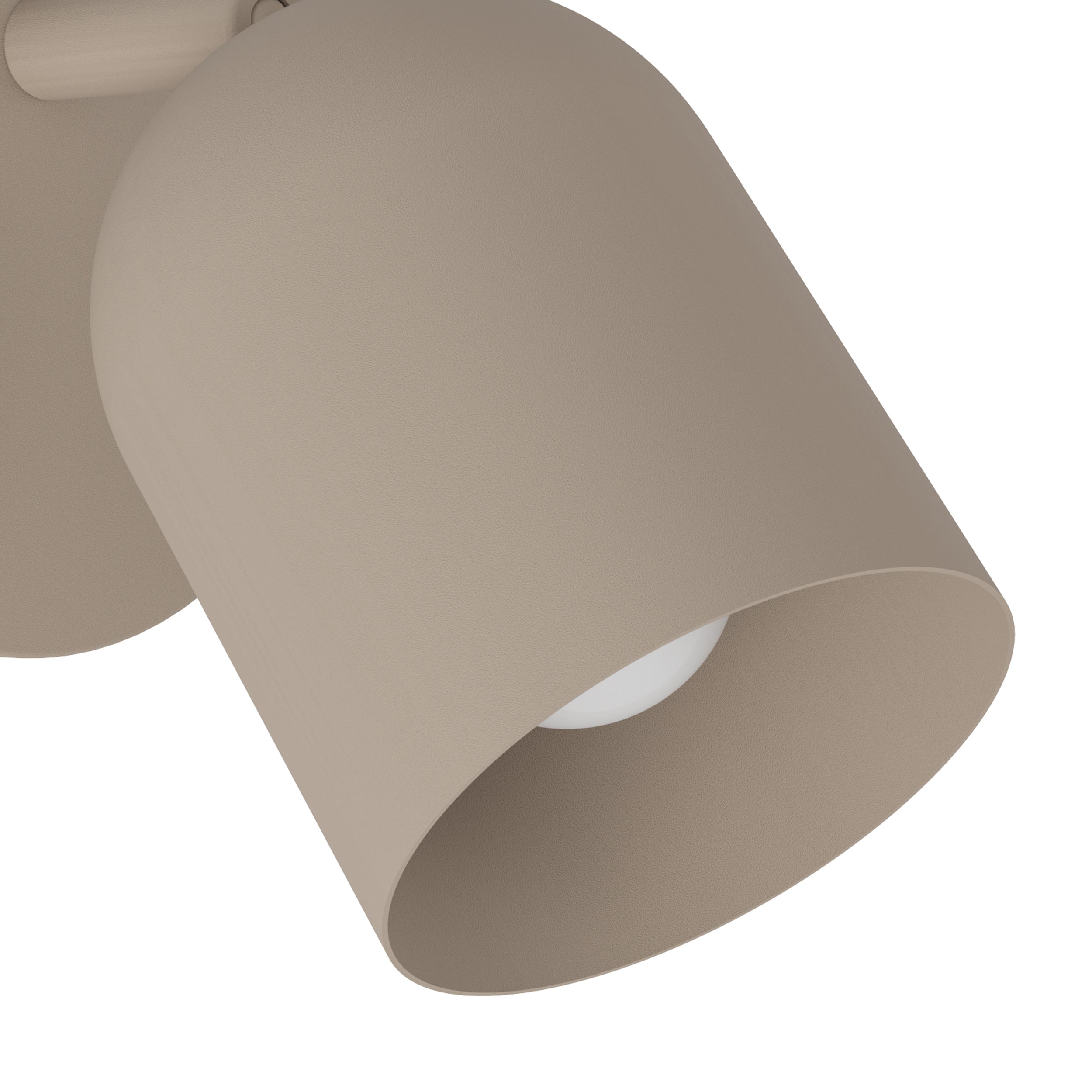 EGLO Tilston Steel Minimalist Single Wall Spotlight, Sandy