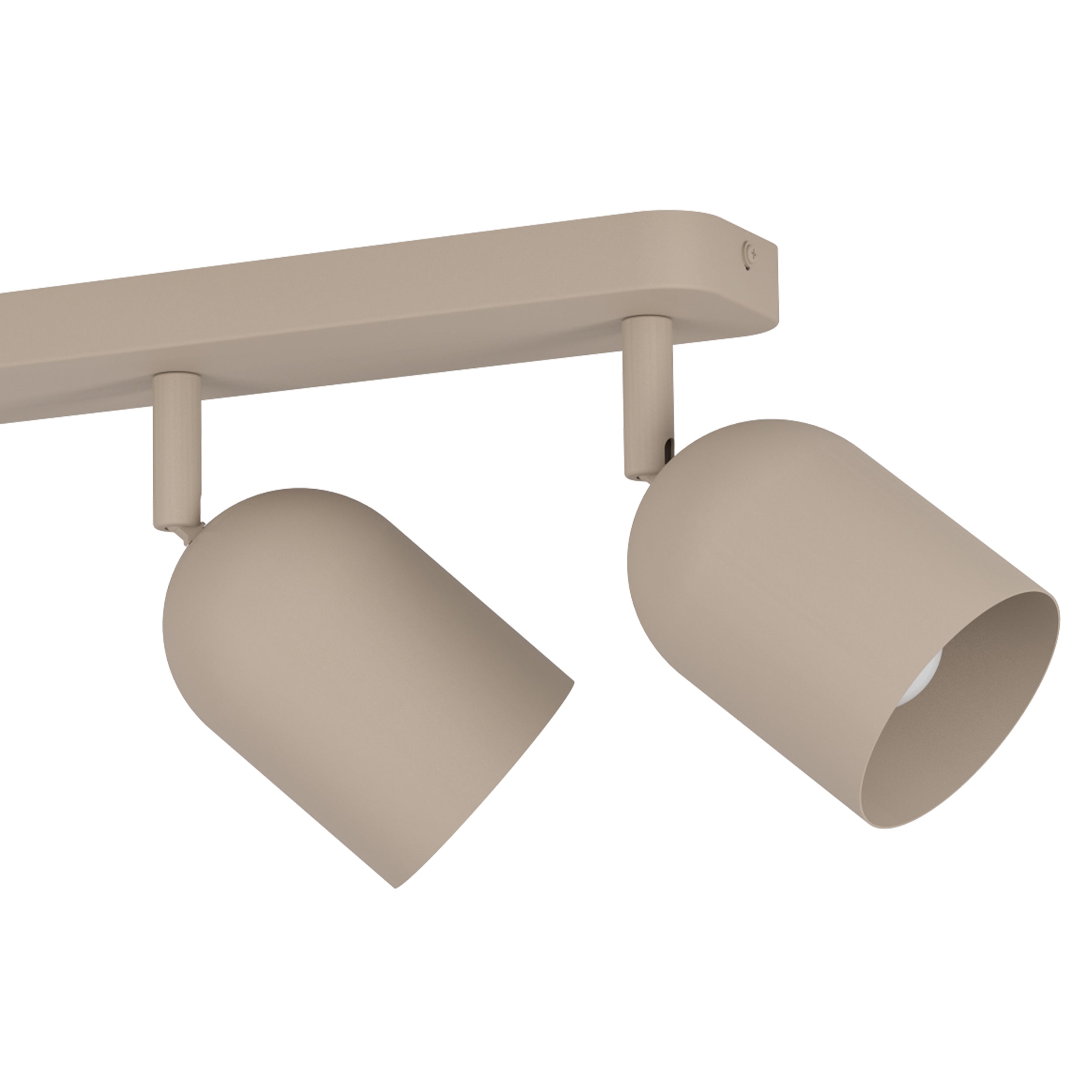 EGLO Tilston Steel Minimalist 4-Light Ceiling Spotlight, Sandy