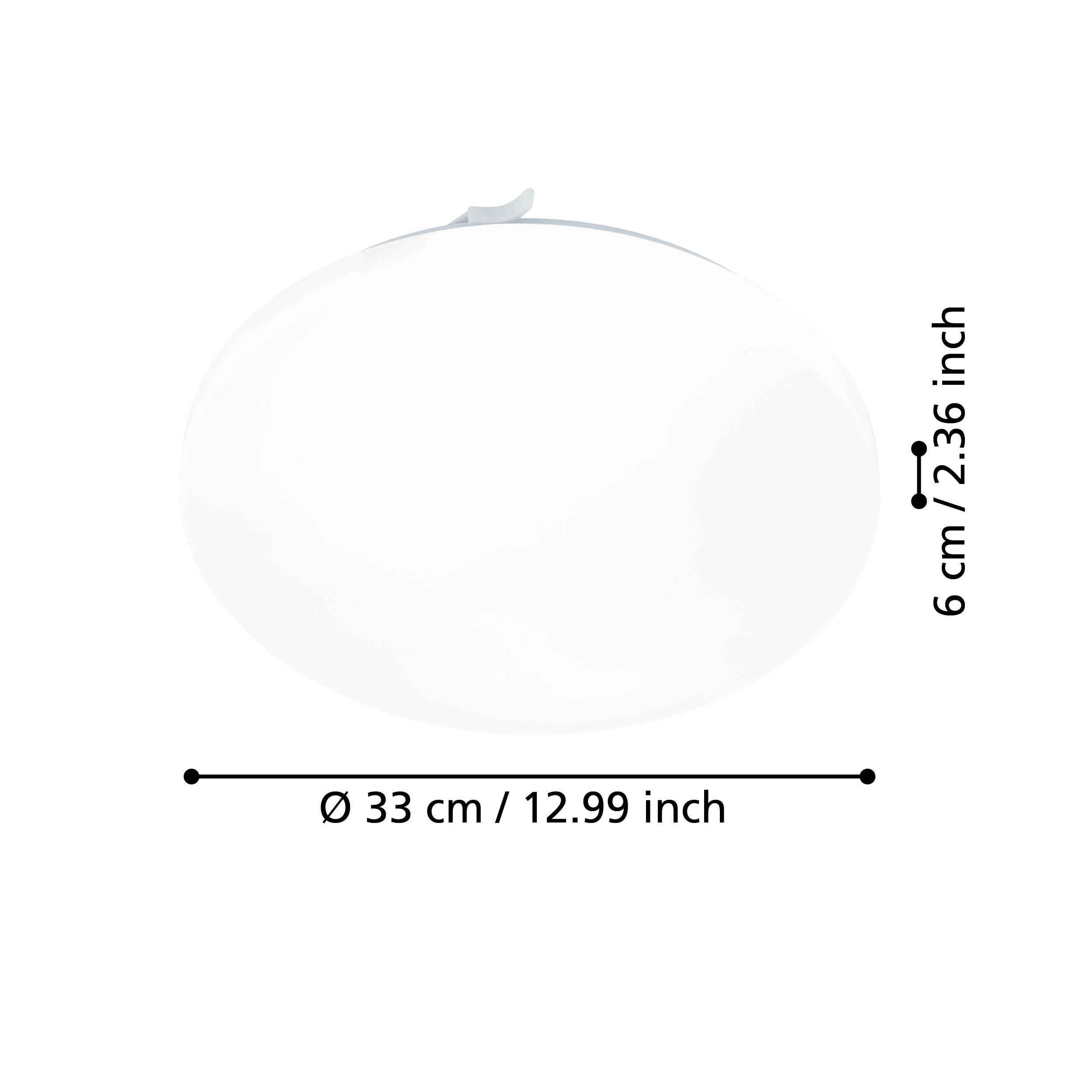 FRANIA IP 330mm RND Flush Fitting